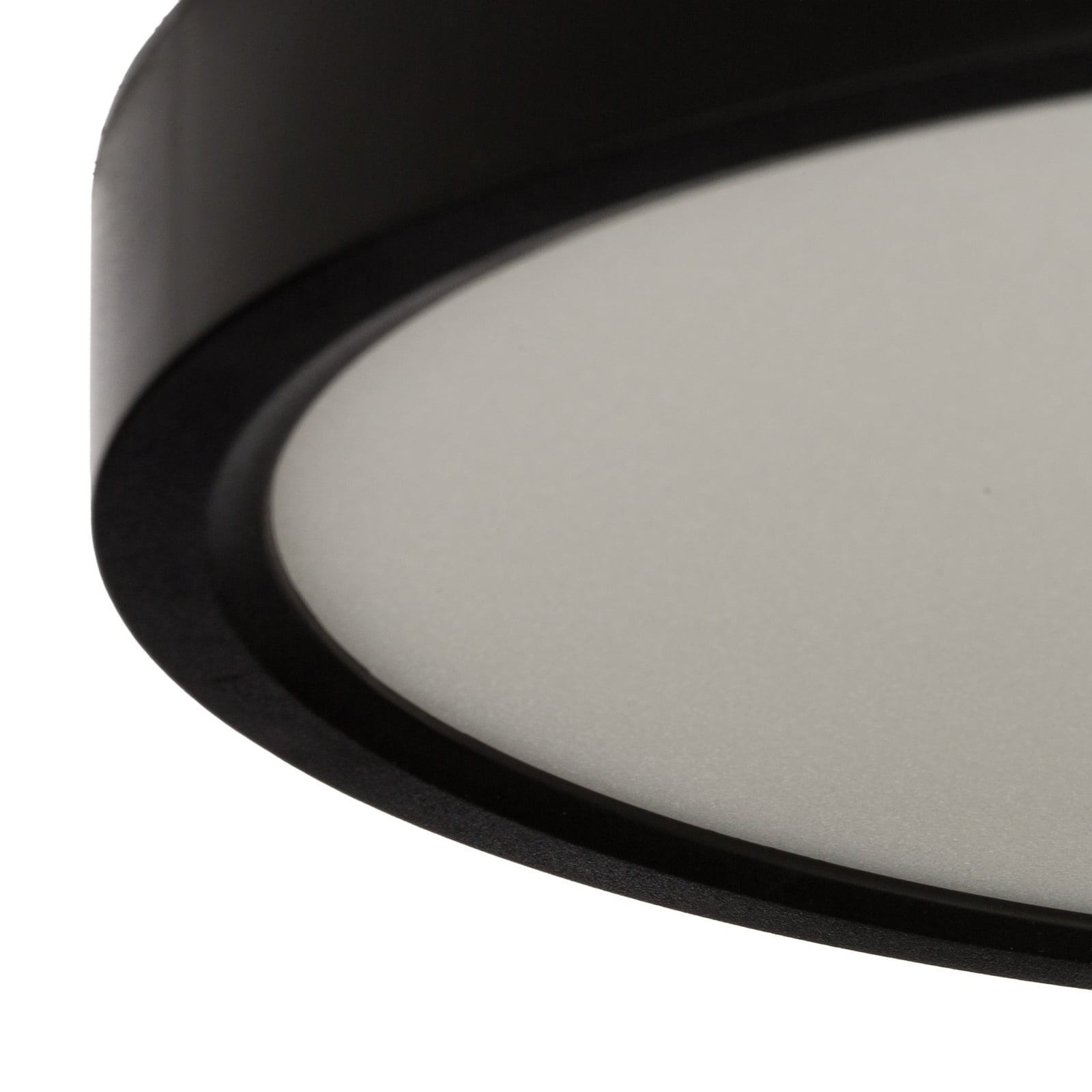 Lampa sufitowa Lindby Smart LED Pravin, Ø 23 cm, CCT, czarna Lampa sufitowa Lindby Smart LED Pravin, Ø 23 cm, CCT, czarna