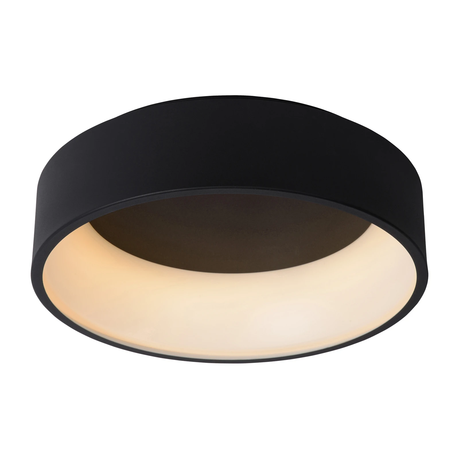 Talowe Plafón LED negro Ø 45 cm
