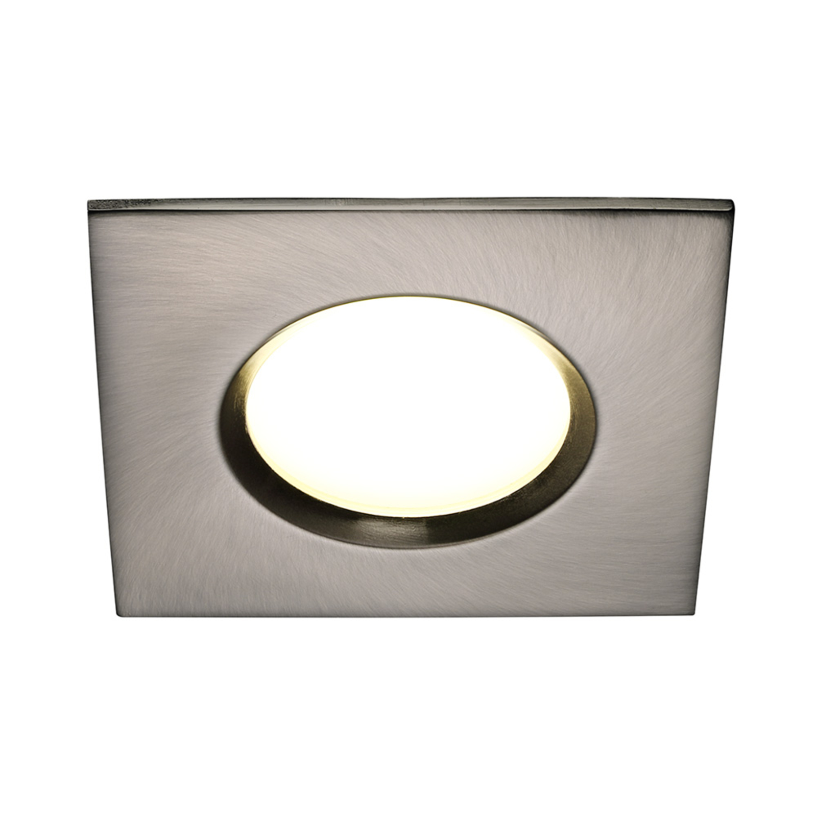 LED-Einbauleuchte Clarkson 2.700K 3er-Set, eckig