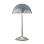 Lampada da tavolo Zin, grigia, ferro, altezza 35,5 cm, G9 - Markslöjd