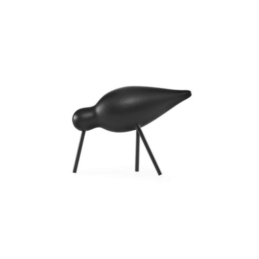 Sculpture Shorebird Medium noir - Normann Copenhagen