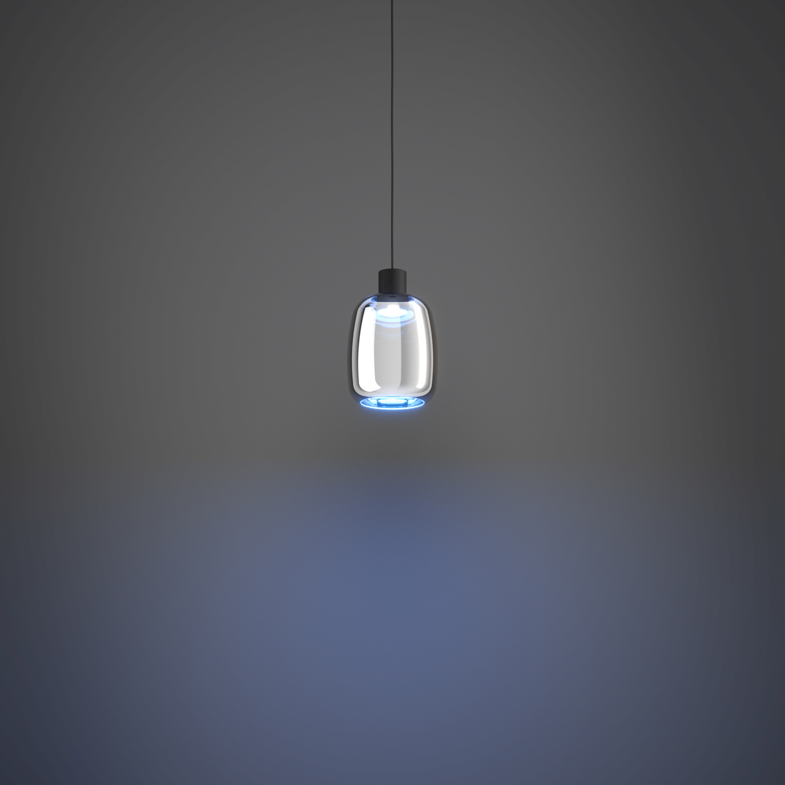 EGLO connect lámpara colgante LED Molochio-Z, 1 luz, negro