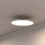 LED stropna svetilka Kaito 2 Pro, Ø 40 cm, bela, razmik