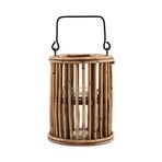 Lanterna HDOva, altezza 18 cm, rattan naturale - House Doctor