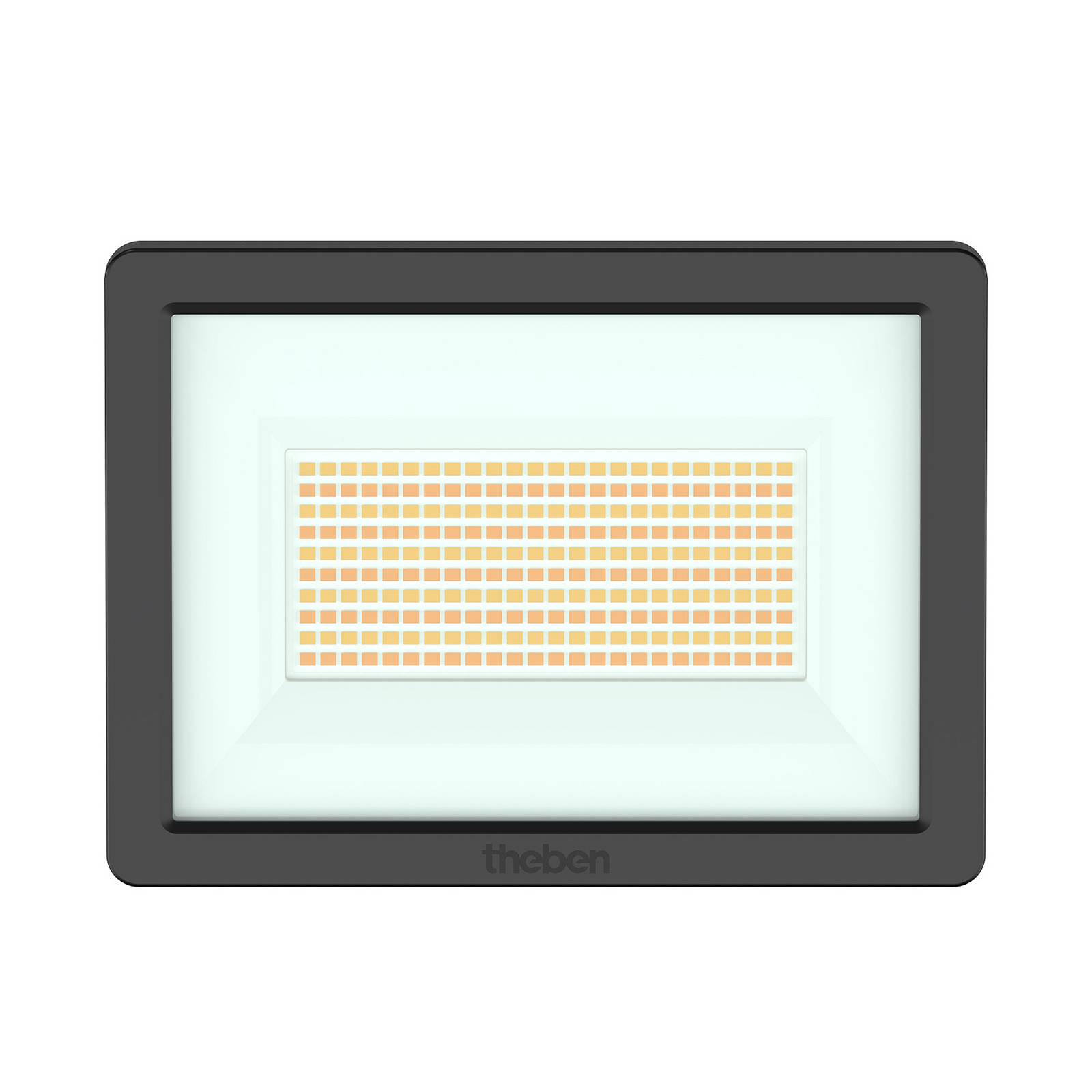 Theben LED-Außenwandstrahler B50 dual, schwarz, IP65 günstig online kaufen