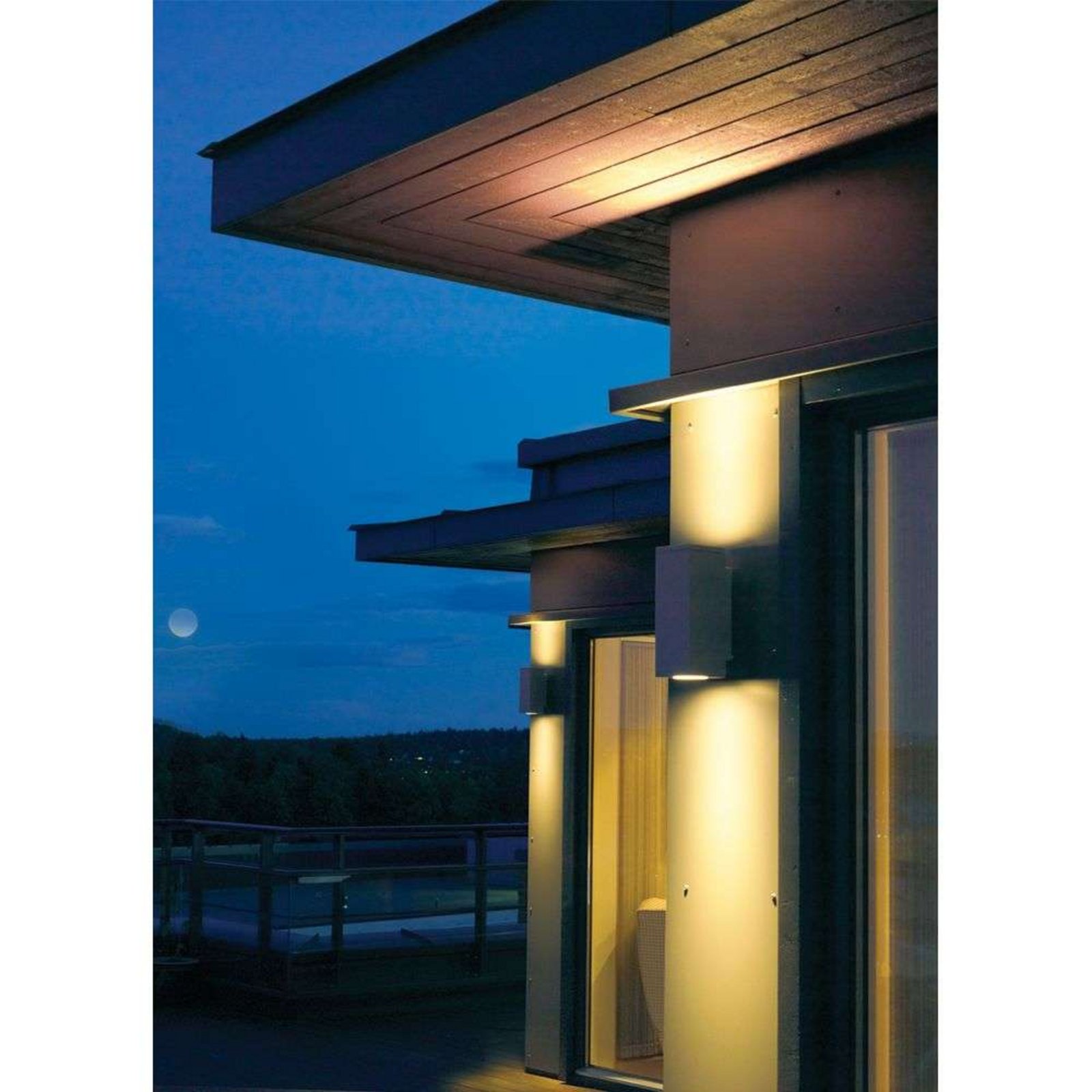 Sandvik Up/Down Outdoor Wall Lamp Graphite - Norlys