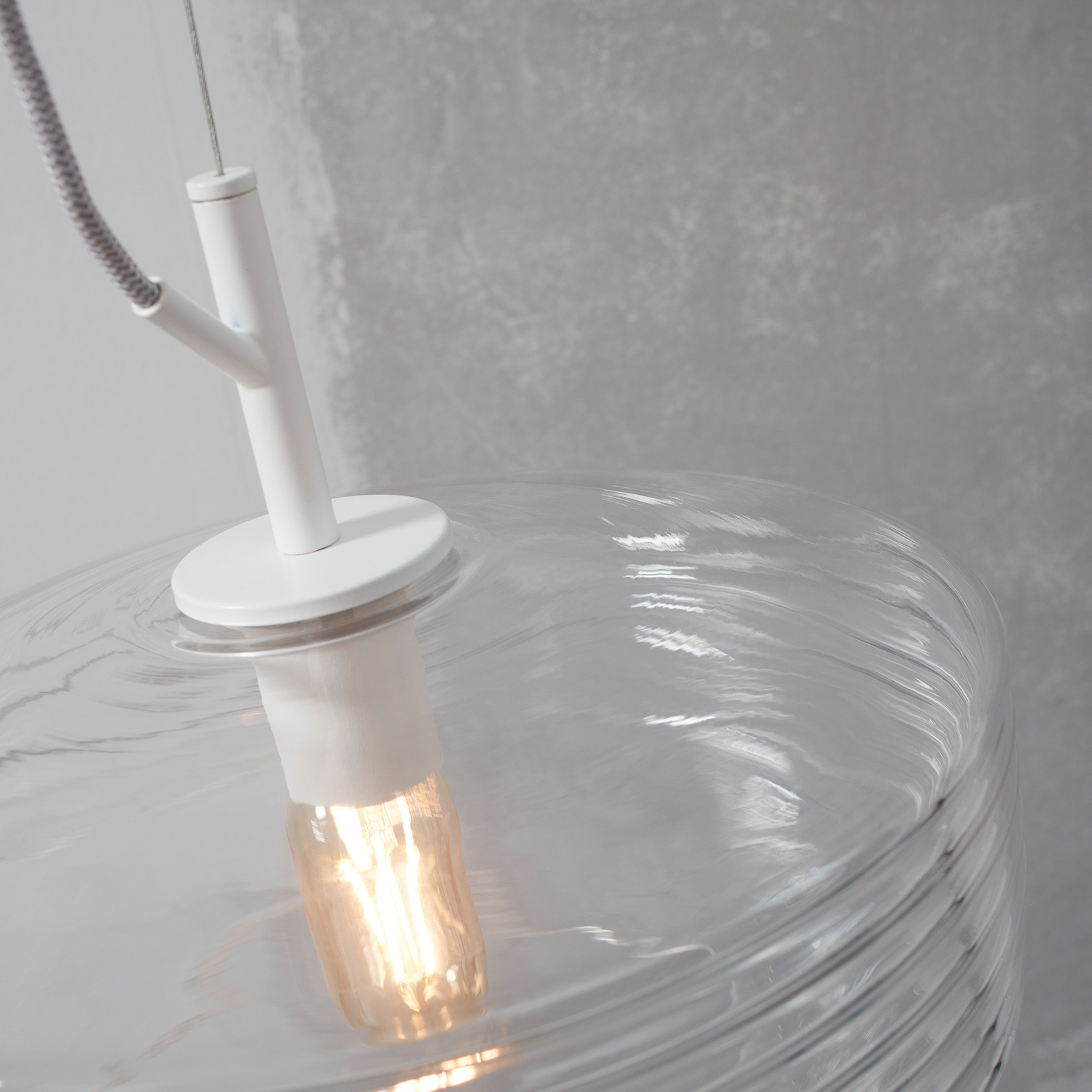 It's about RoMi Piekaramā lampa Verona, caurspīdīga, stikls, E27 It's about RoMi Piekaramā lampa Verona, caurspīdīga, stikls, E27