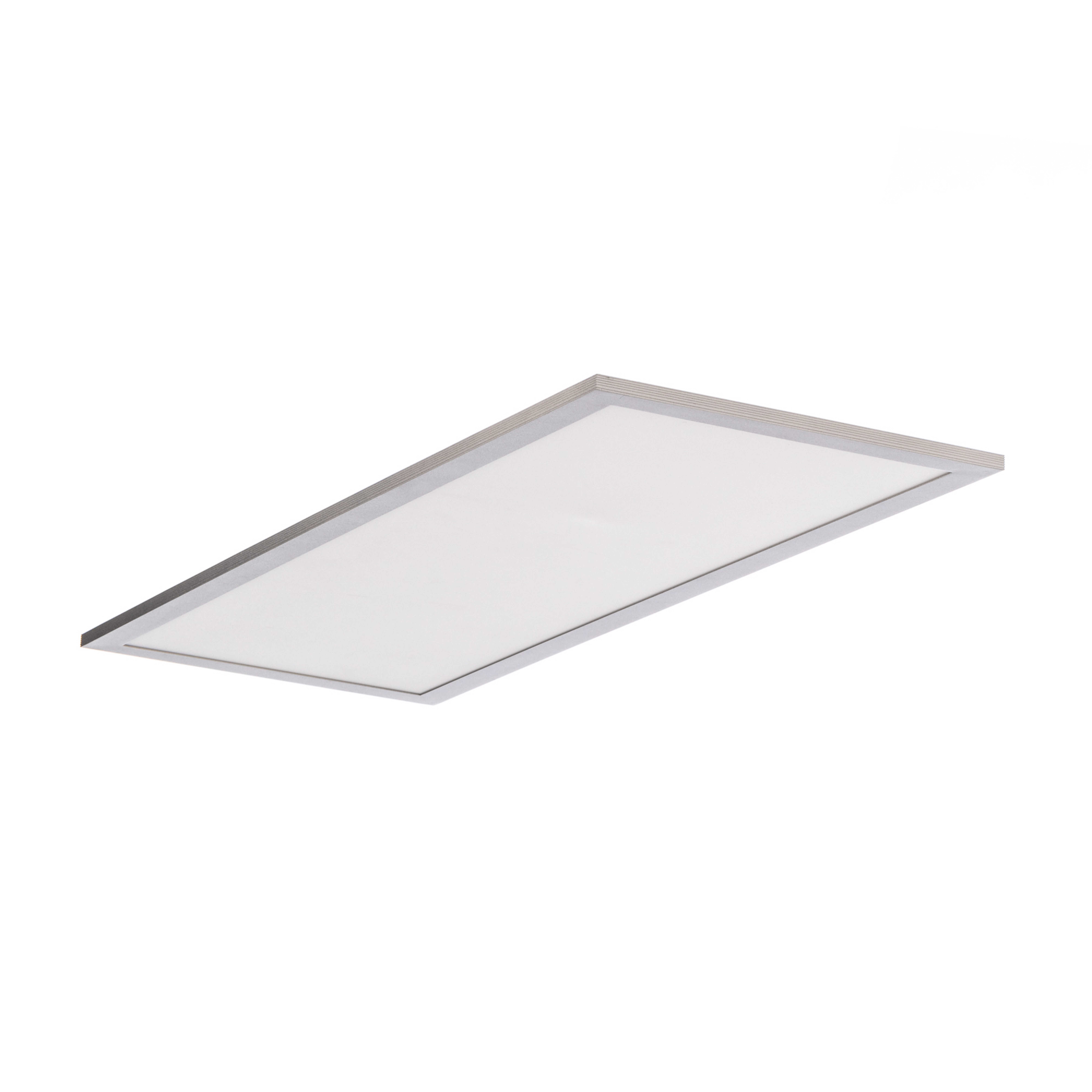 Livel LED Plafondlamp CCT 80x30 White/Silver - Lindby
