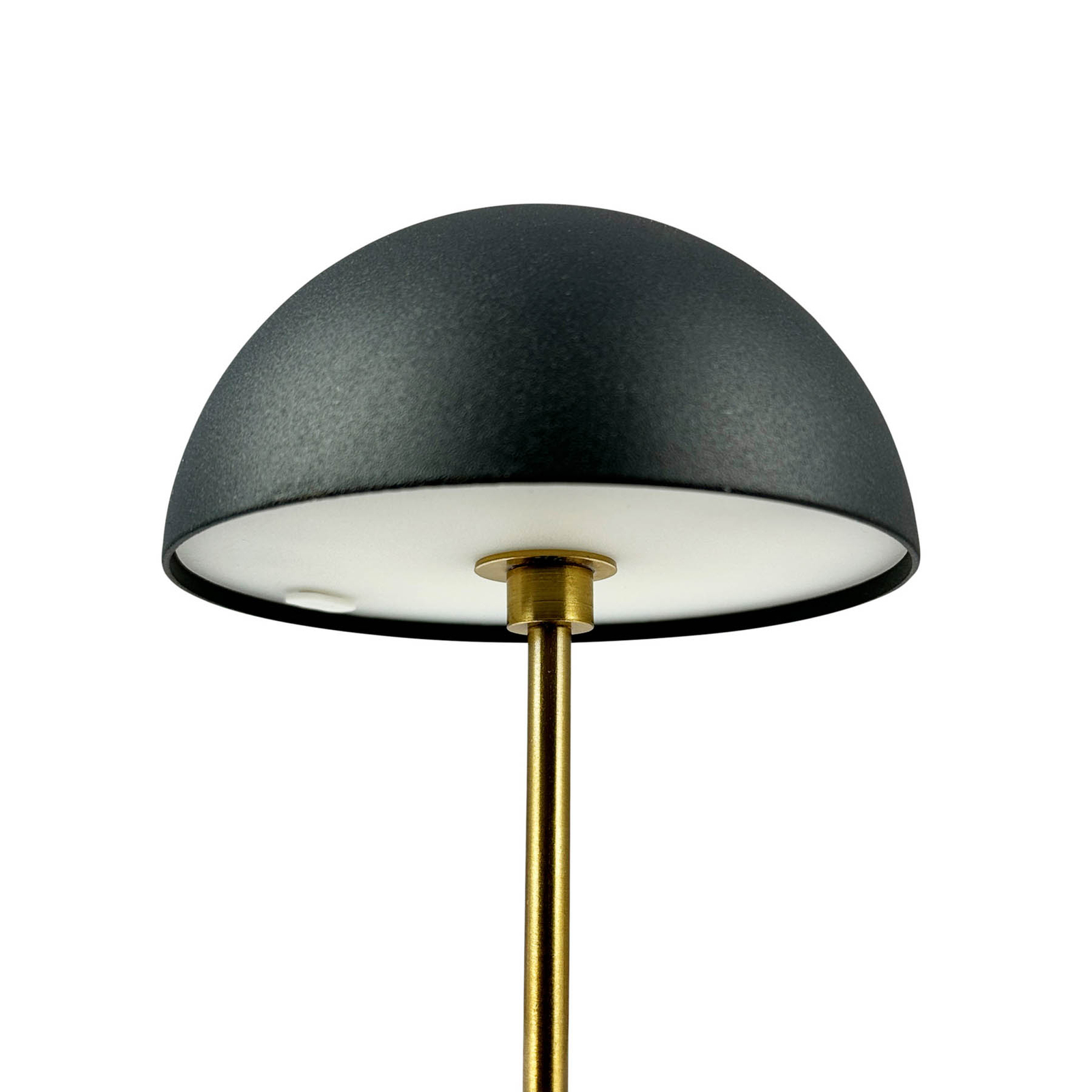 Dyberg Larsen LED table lamp Along, black, height 20 cm