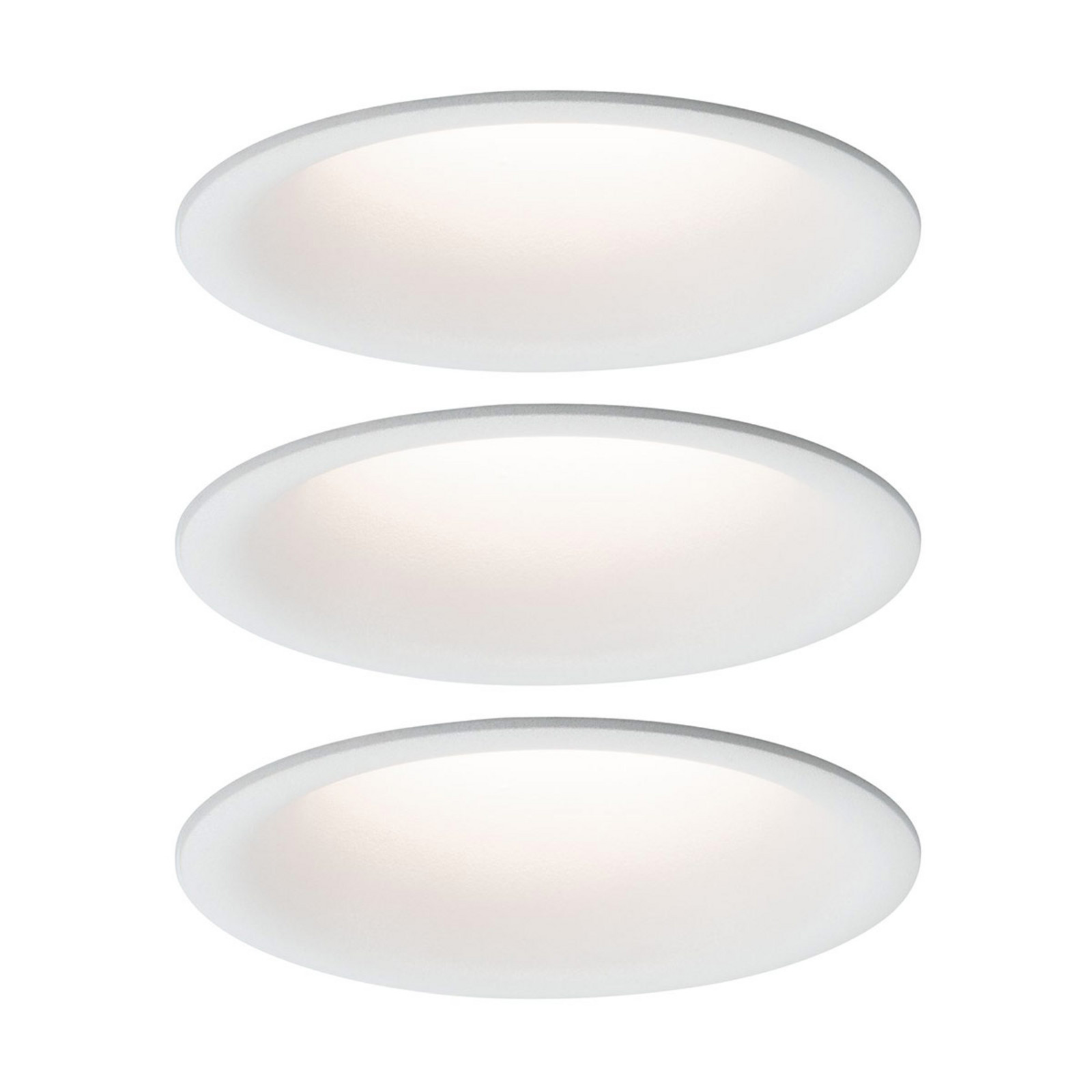 Paulmann LED лампа за вграждане Cymbal 3x6.8W IP44