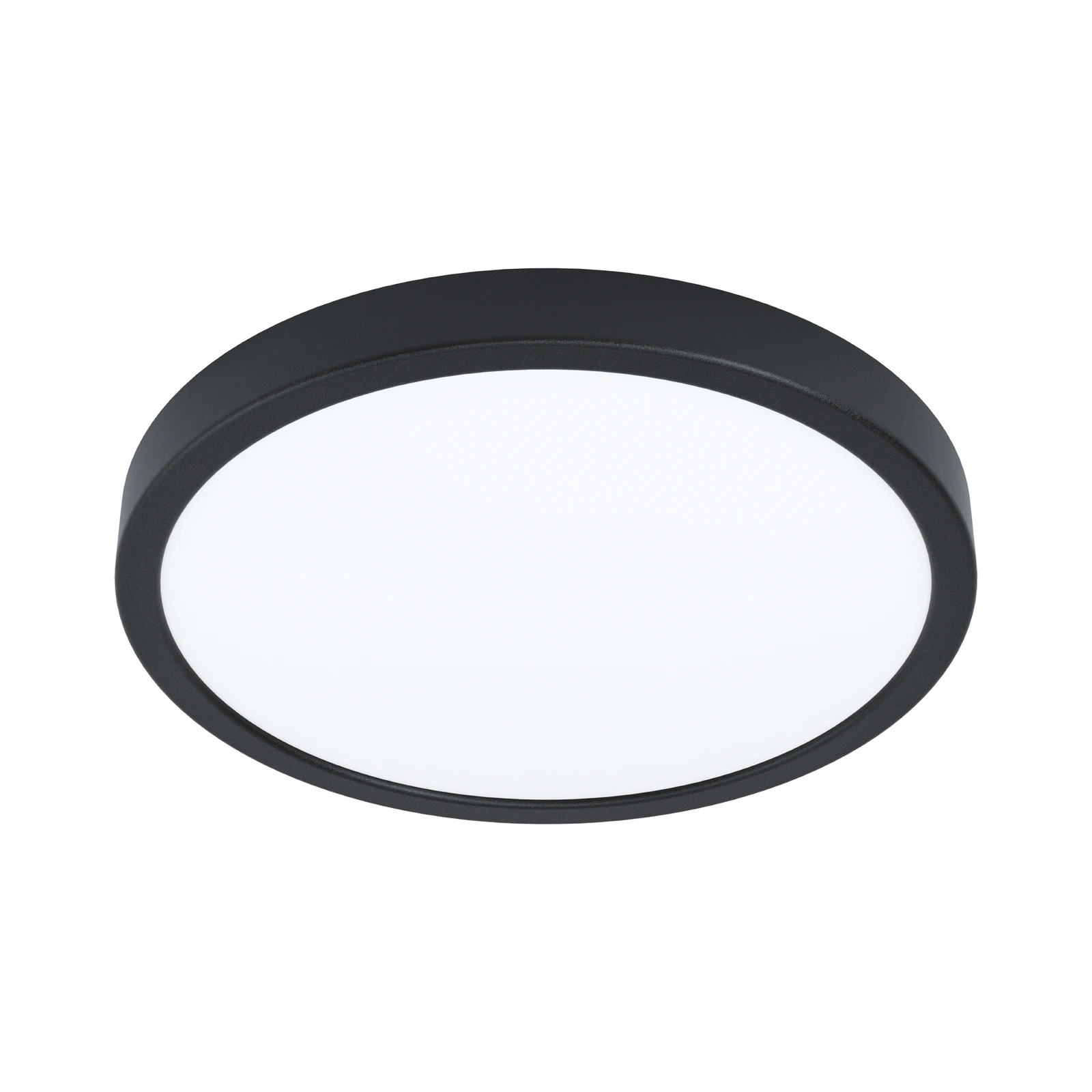 EGLO connect Smart-LED-Aufbauleuchte Fueva 6-Z,schwarz,Ø38cm