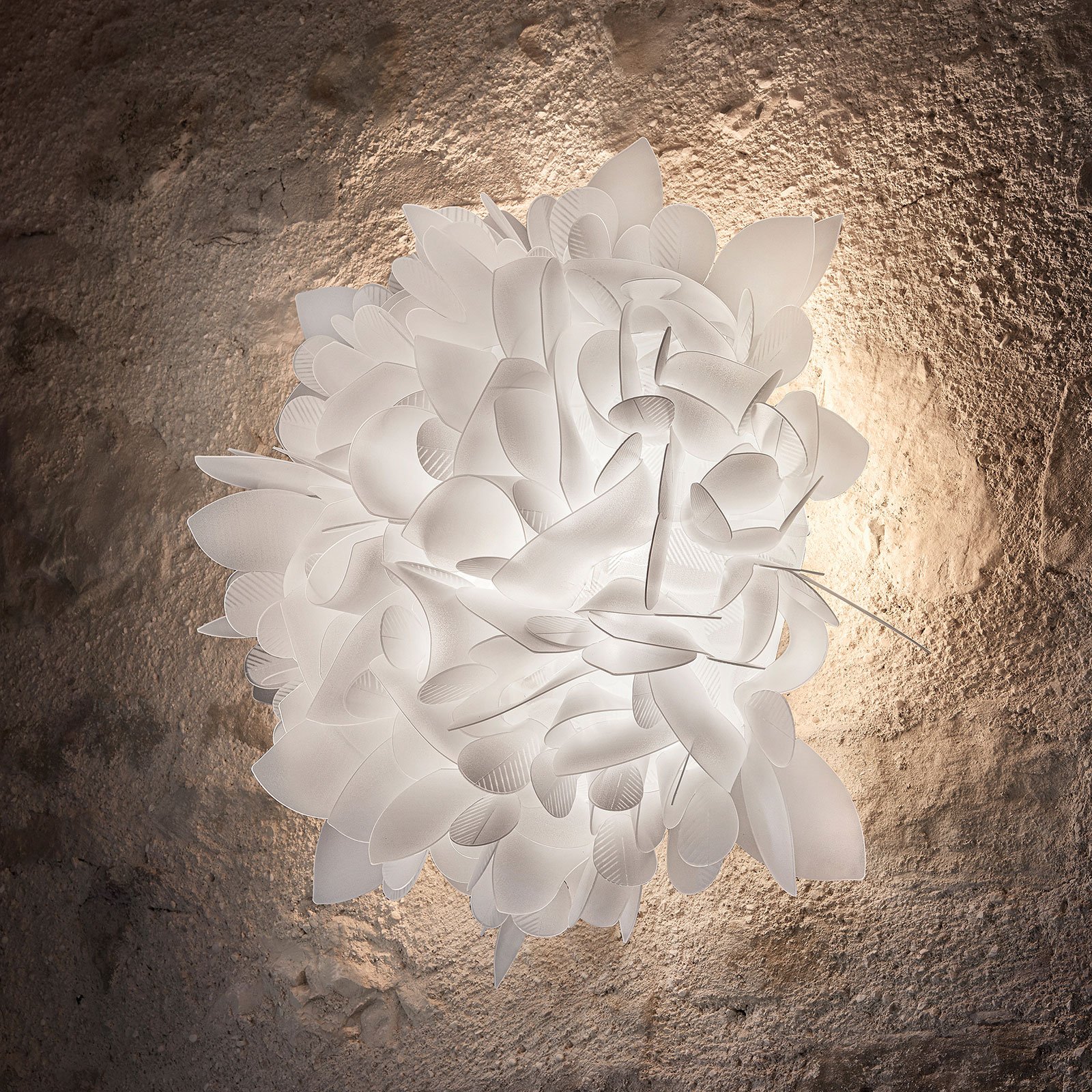 Slamp Veli Foliage Wandleuchte weiß