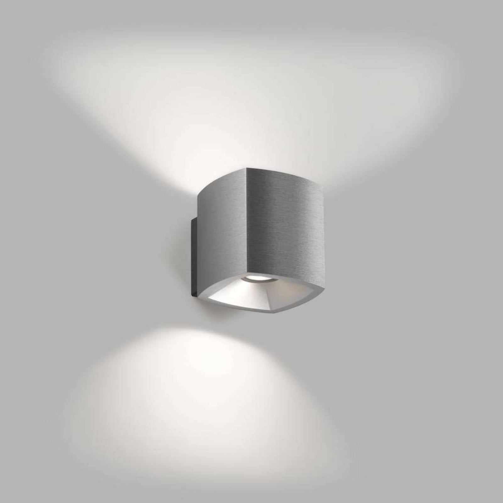 Mirage 1 Væglampe Titanium LIGHT-POINT - Kælder - Aluminium