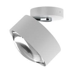 Faretto Puk Maxx Move G9, lente chiara, bianco opaco/cromo