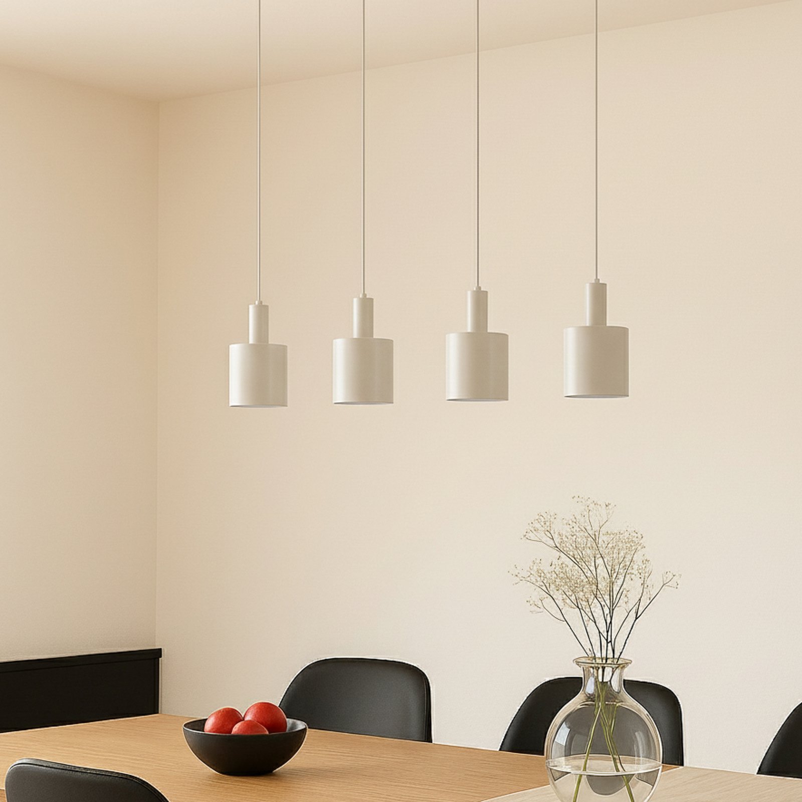 Ovelia 4 Suspension Beige - Lindby Ovelia 4 Suspension Beige - Lindby