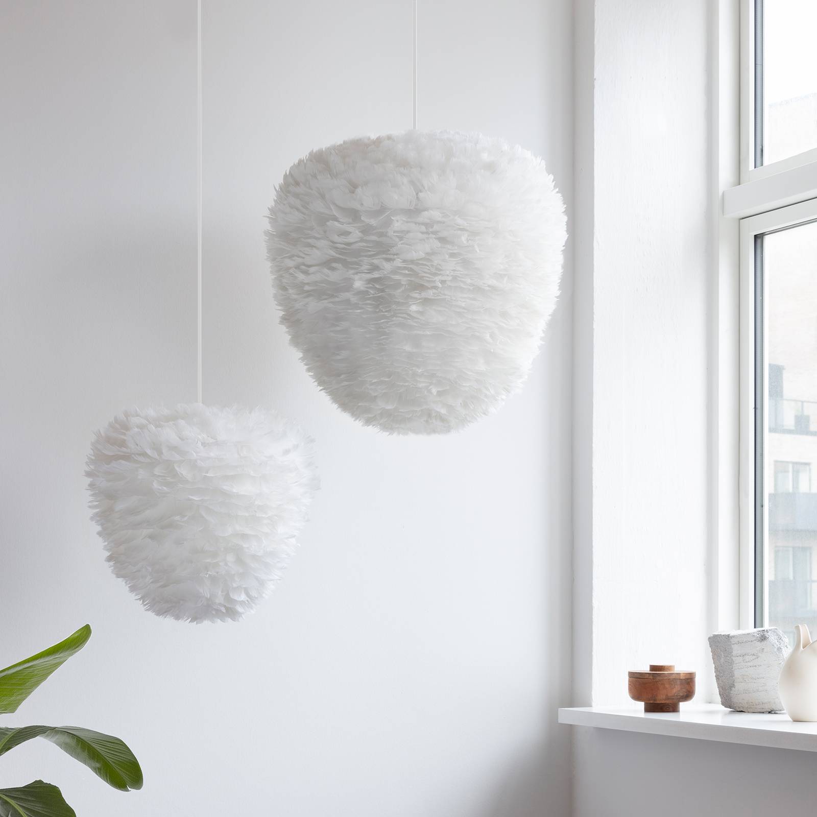 UMAGE Eos Evia suspension large blanche/blanche