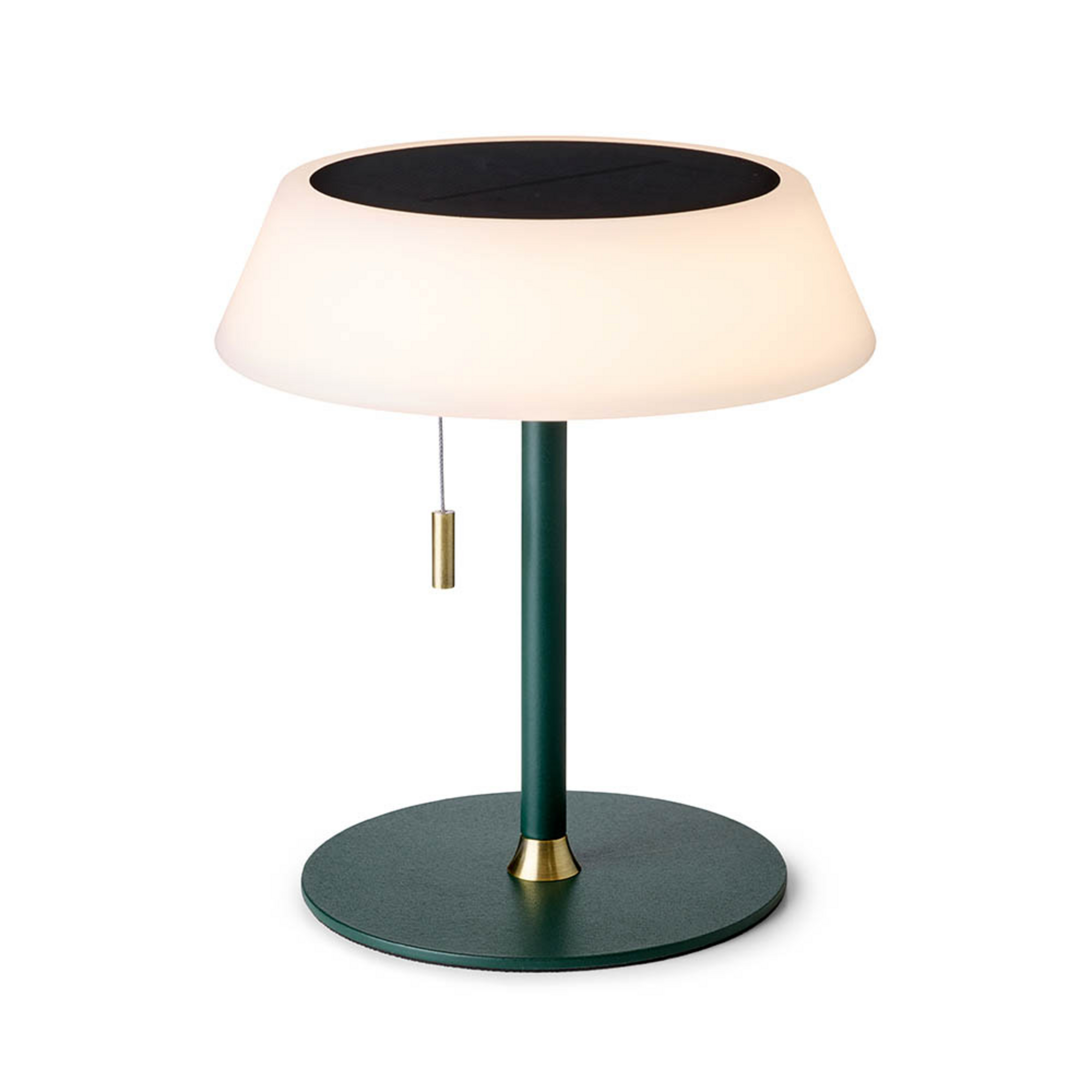 Solar Portable Lampe de Table Sombre Vert - Halo Design