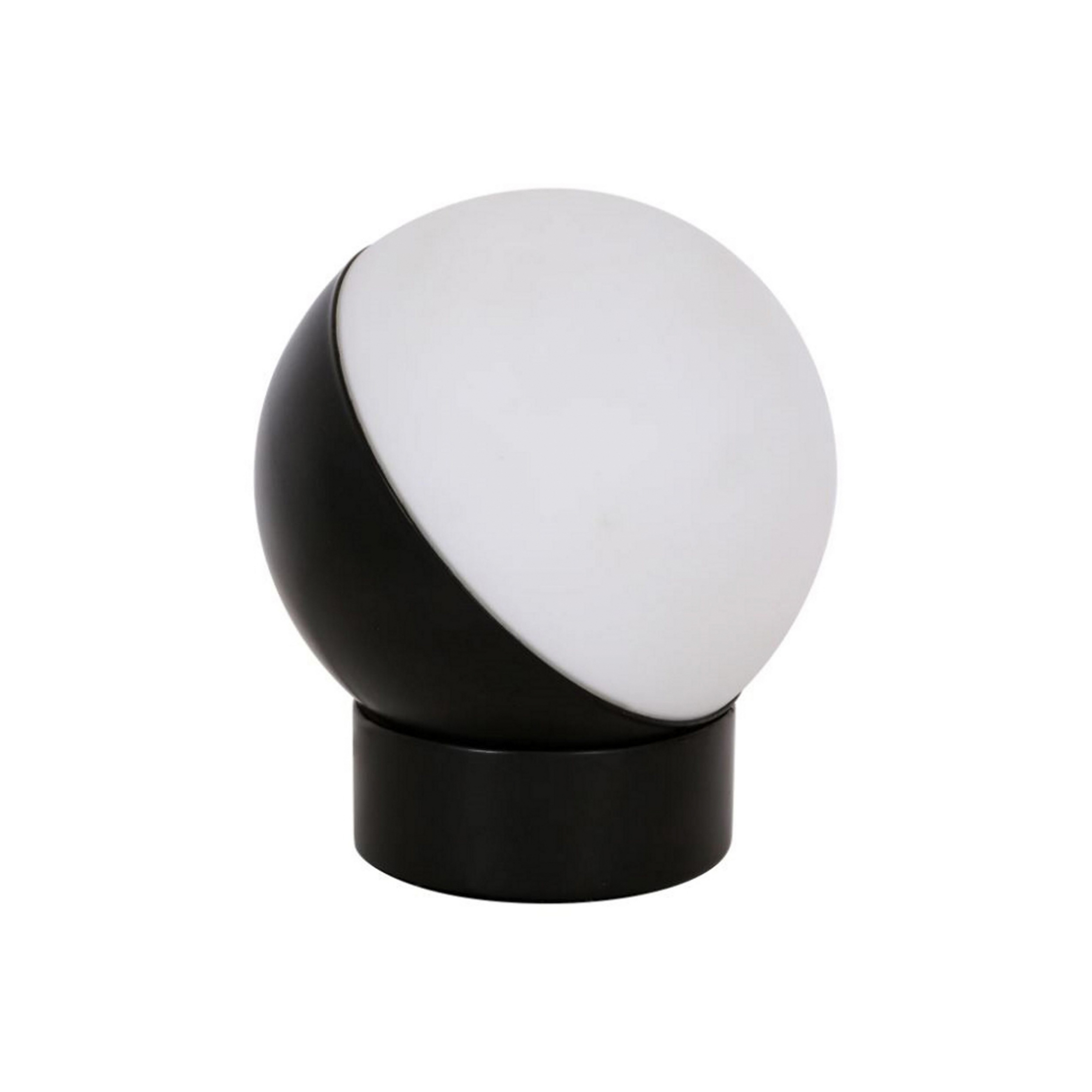 Beacon Lampe à poser Mikoh, métal noir, verre