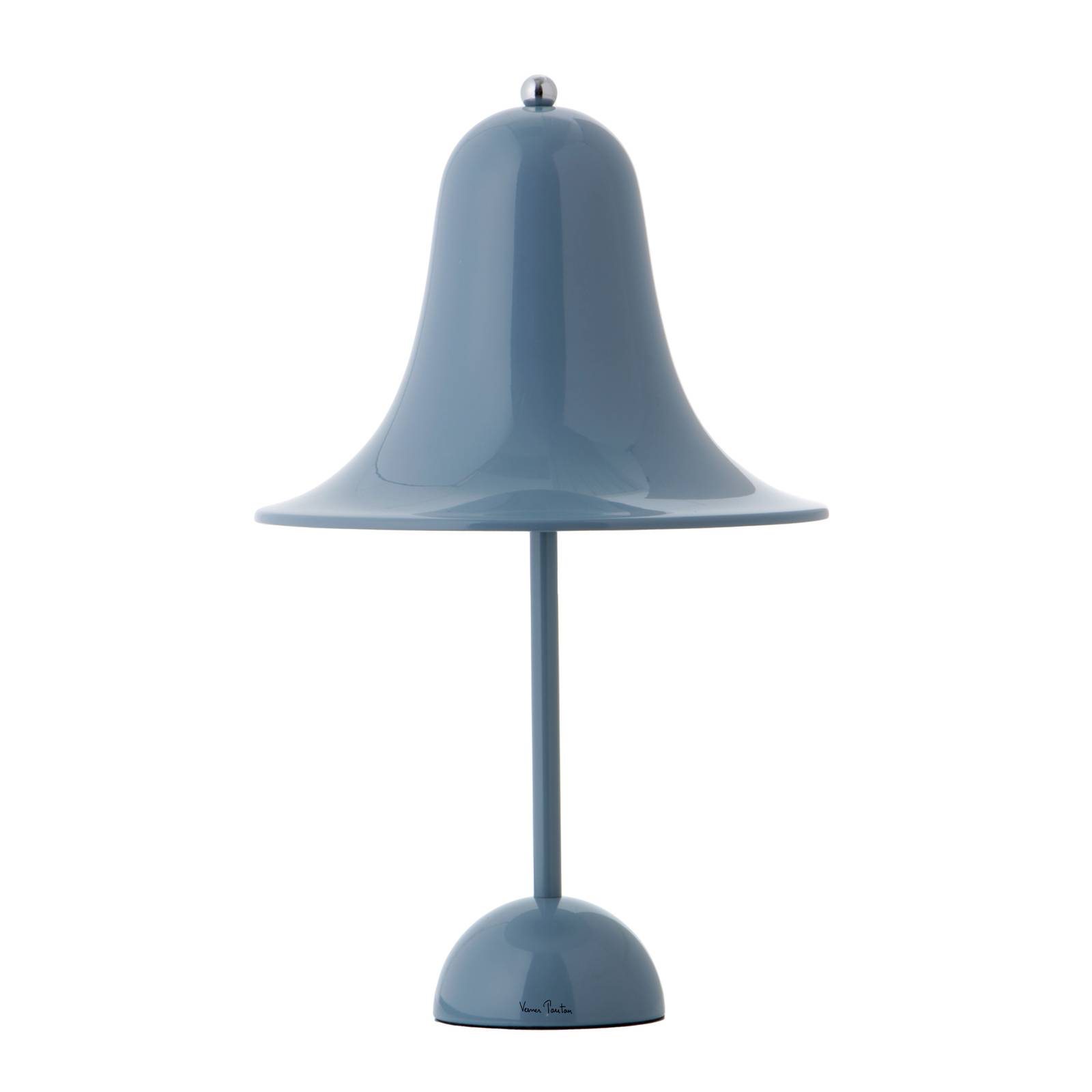 E-shop VERPAN Pantop stolová lampa zaprášená modrá