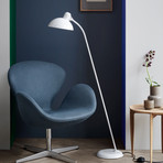 FRITZ HANSEN Kaiser Idell 6556-F Branco brilhante