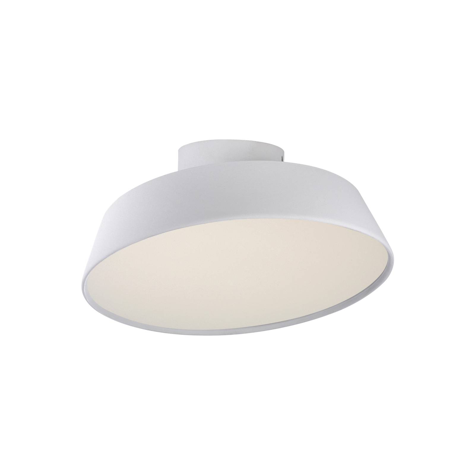 Lampa sufitowa LED Kaito 2 Ściemniana, biała, Ø 30 cm, ściemniana