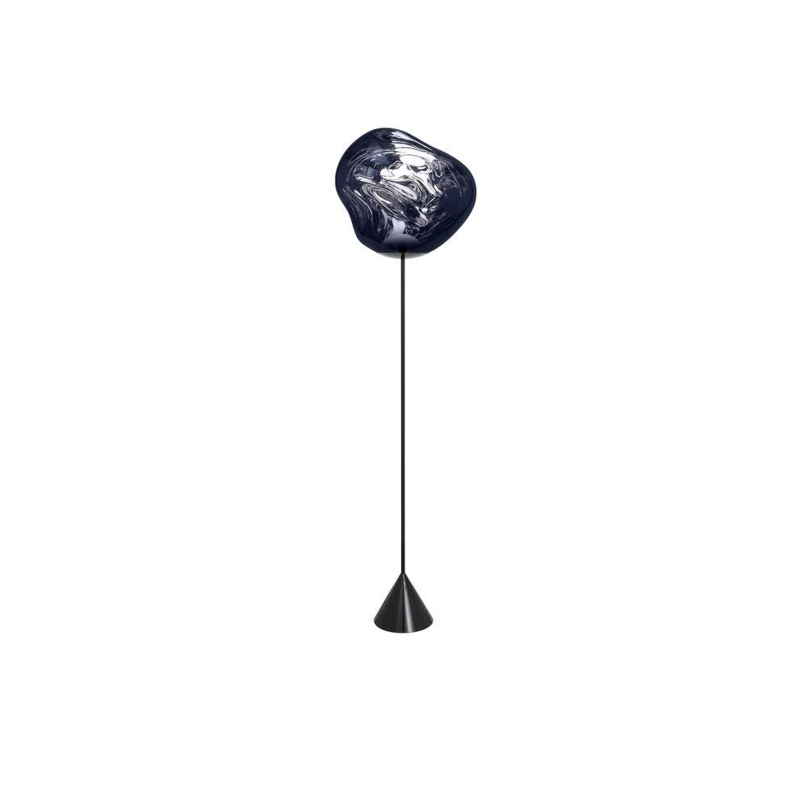 Melt Cone Slim Lampadar Smoke - Tom Dixon