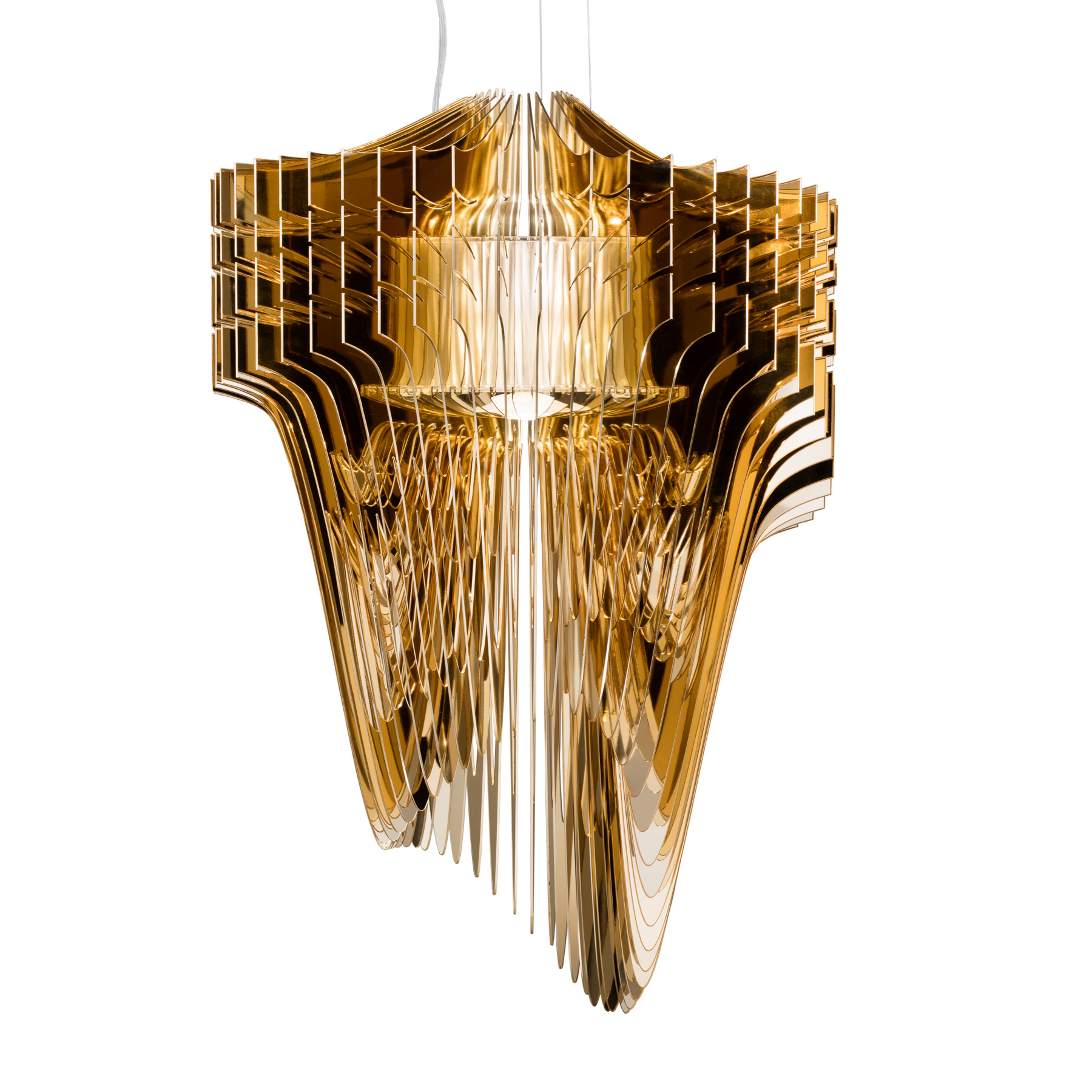 Suspension Aria S, dorée, Ø 50 cm - Slamp