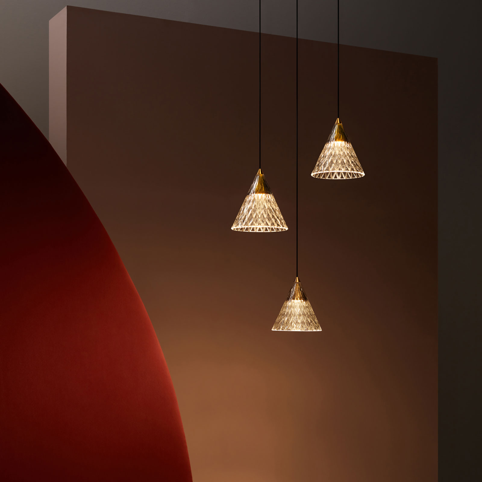 LEDS-C4 Veneto LED-Hängeleuchte 1-flammig