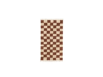 Mara Washable Teppich Rost/Warm Sand - Ferm Living