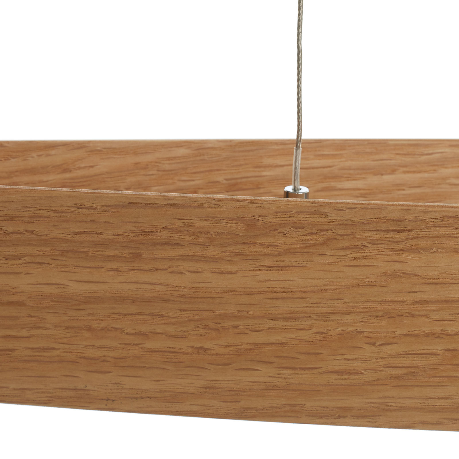 Eiche natur LED Pendelleuchte Malu aus Holz Eiche natur LED Pendelleuchte Malu aus Holz