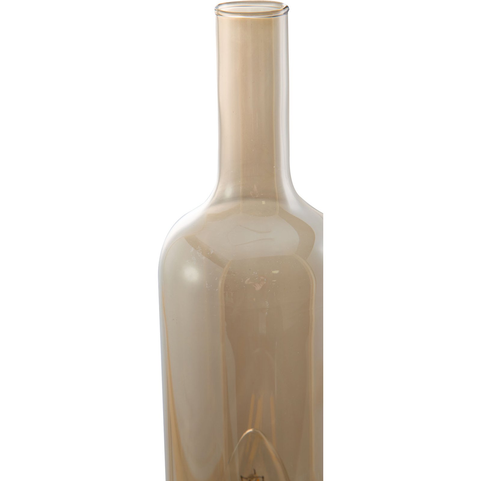 Glazen tafellamp Bottle