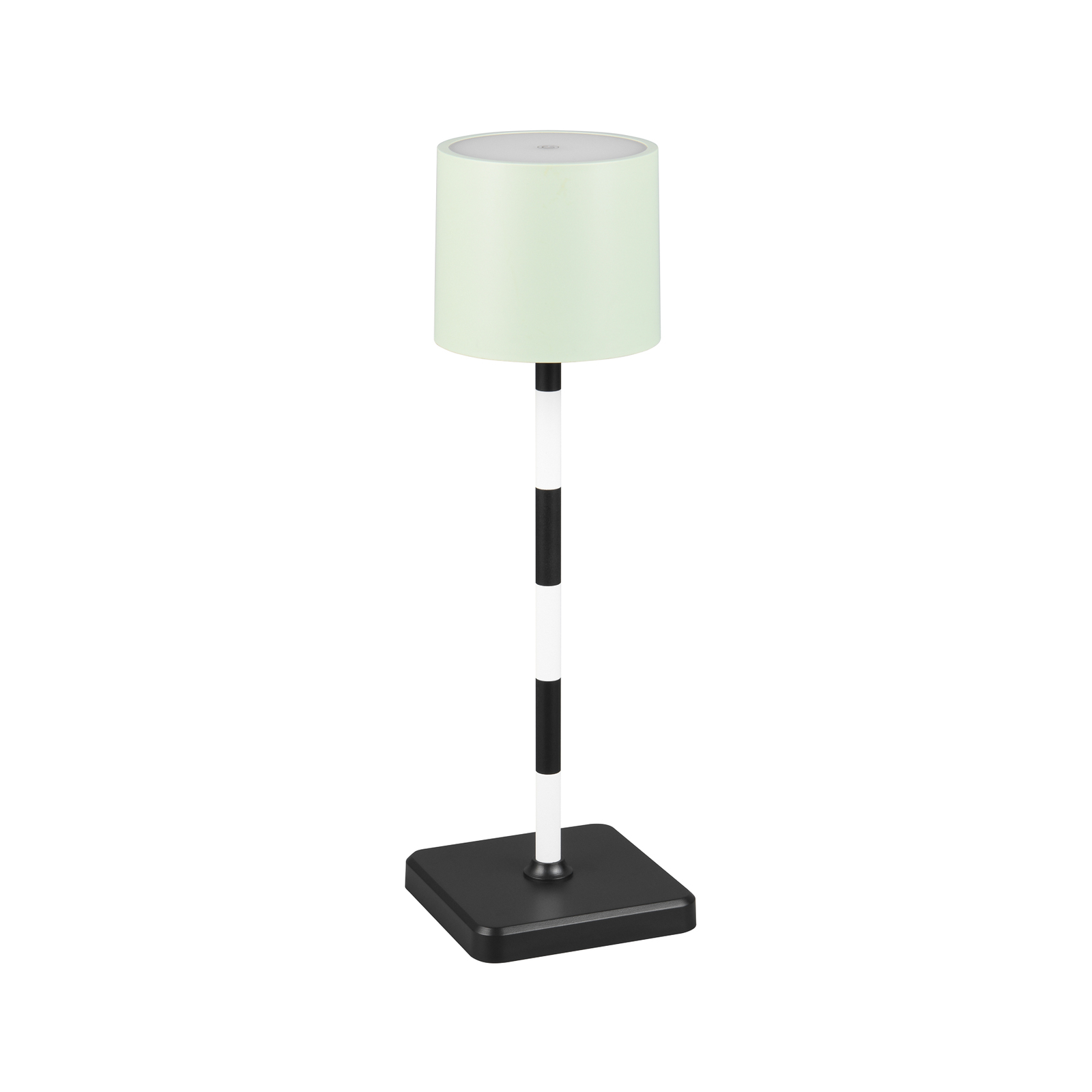 Lampe de table à LED rechargeables Fernandez, vert, IP54, CCT, intensité