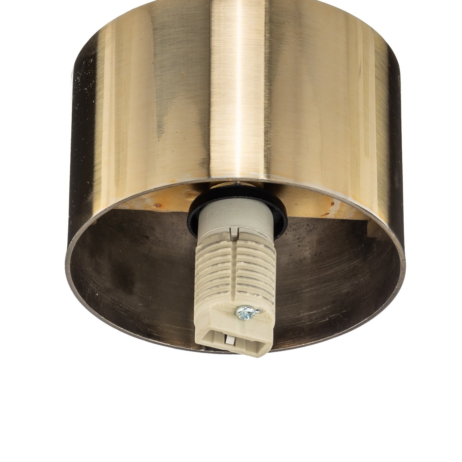 Deckenleuchte Hotel Mood 1, gold, Metall, Glas, G9