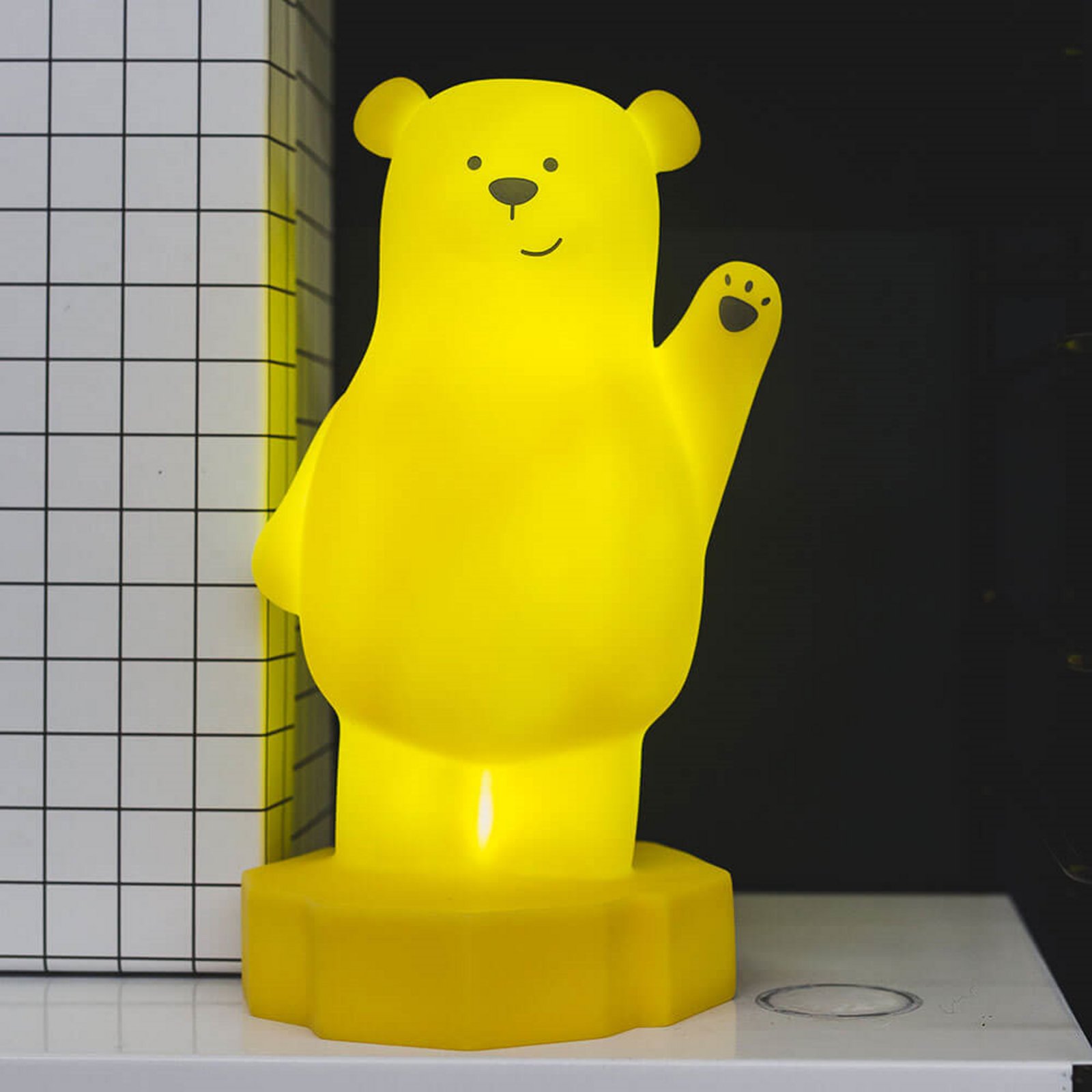 Bear Lou Night Light Curry - Atelier Pierre