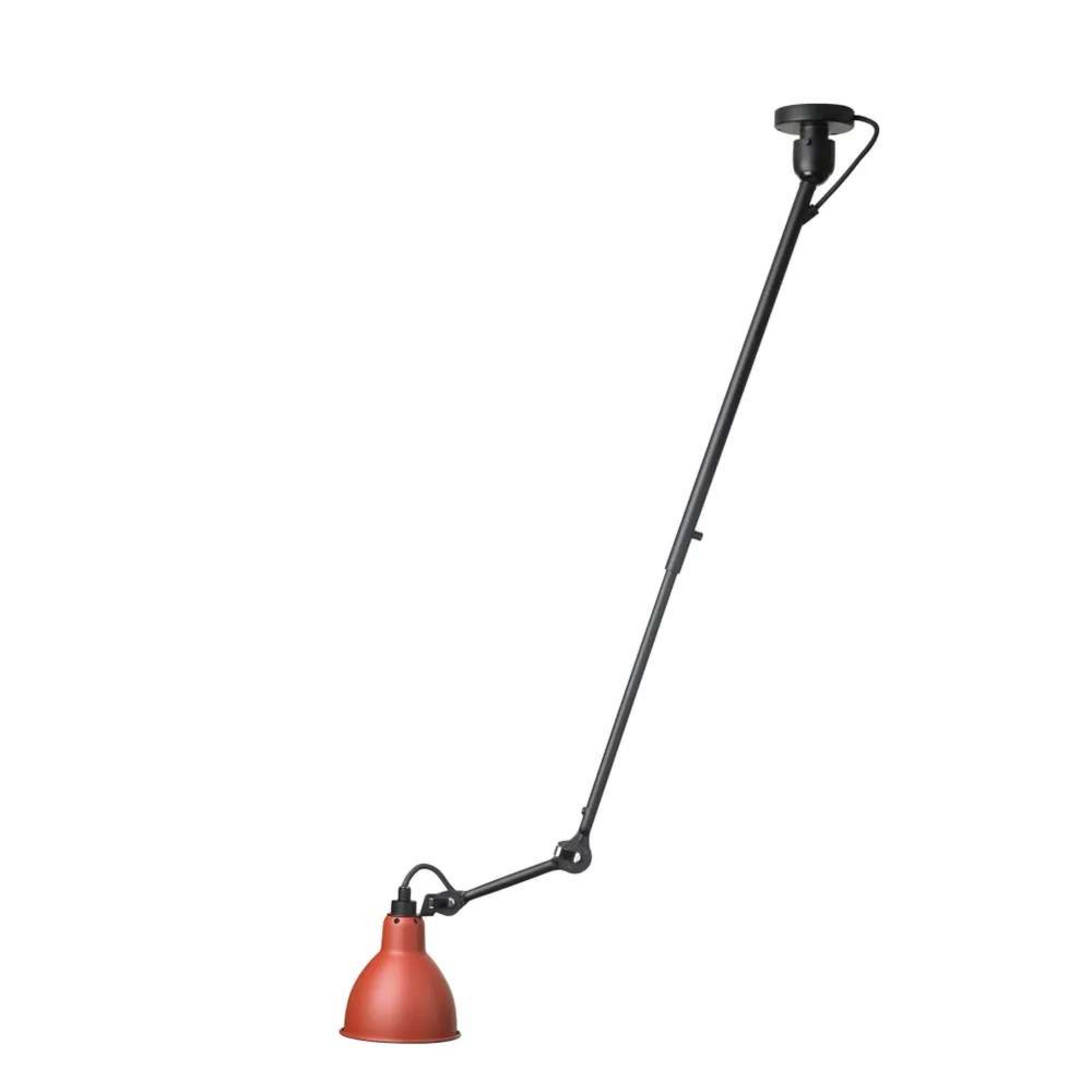 302 Deckenleuchte Rot - Lampe Gras