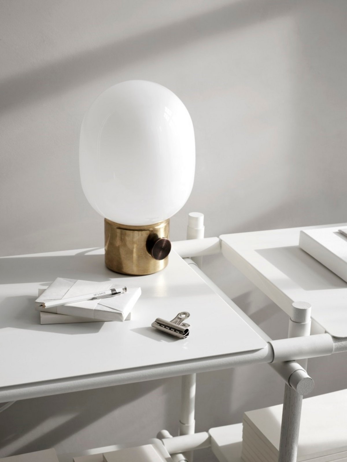 JWDA Stolová Lampa S Mirror Polished Brass - Audo Copenhagen