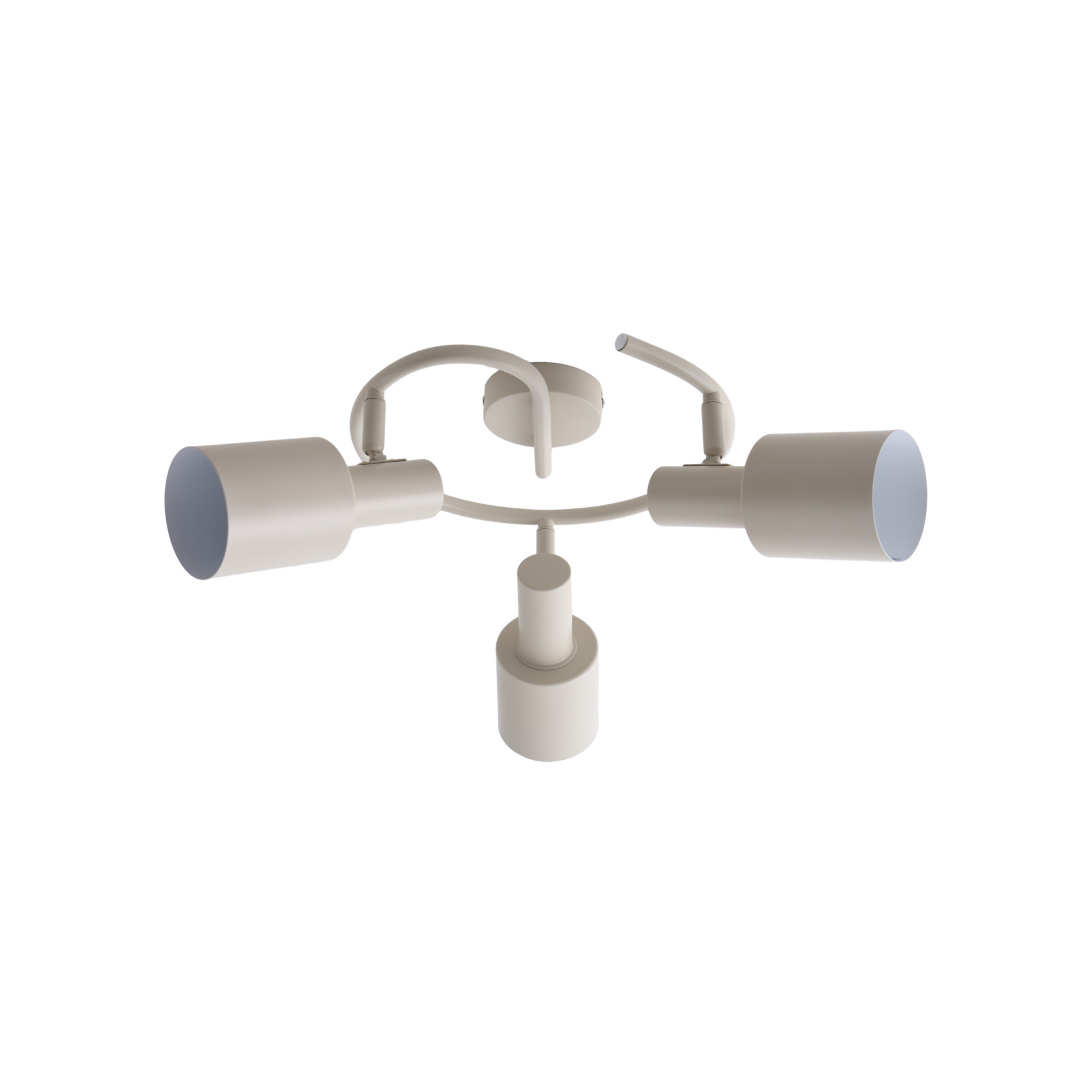 Ovelia 3 Round Ceiling Lamp Beige - Lindby