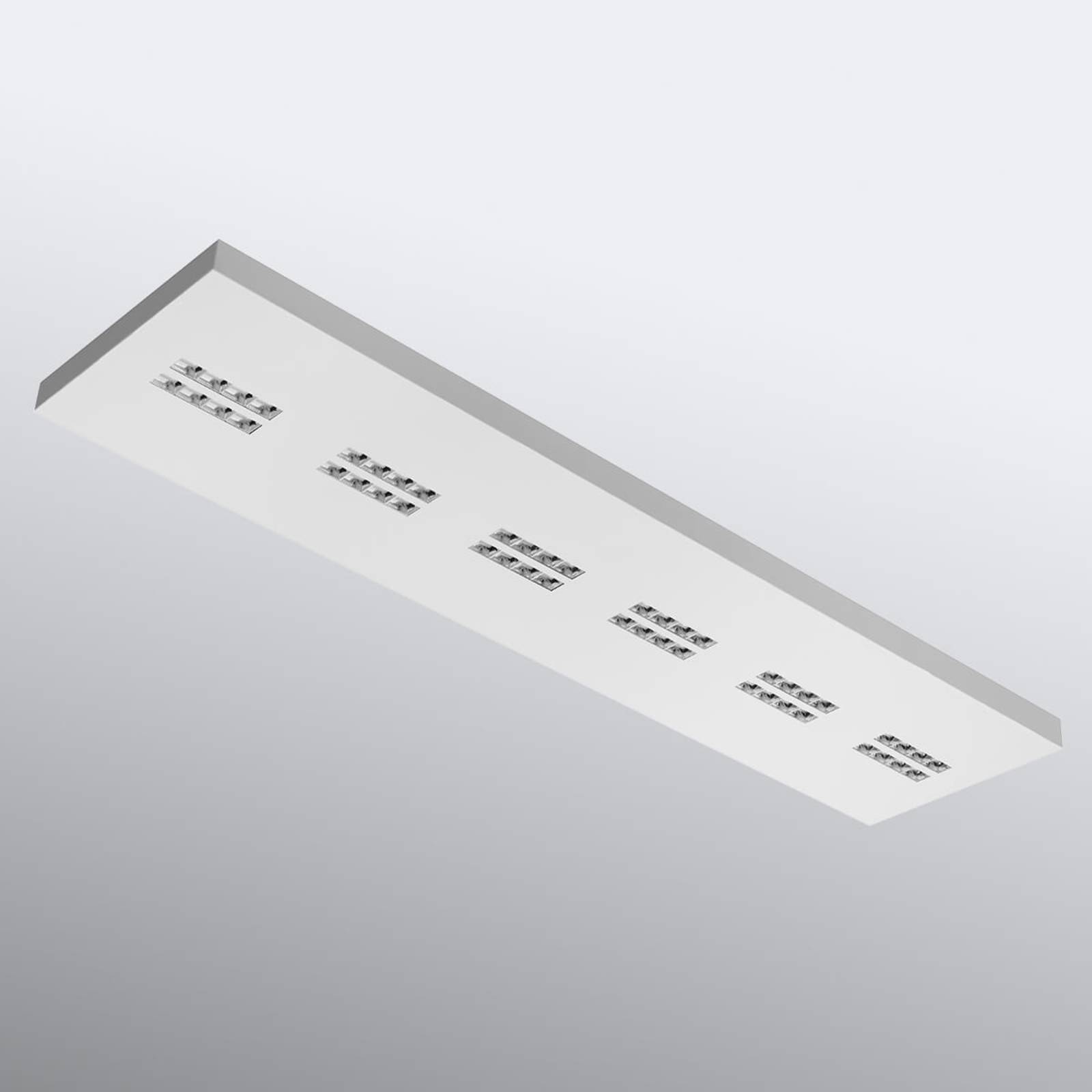 Declan II – prostokątna lampa sufitowa LED 3 000 K