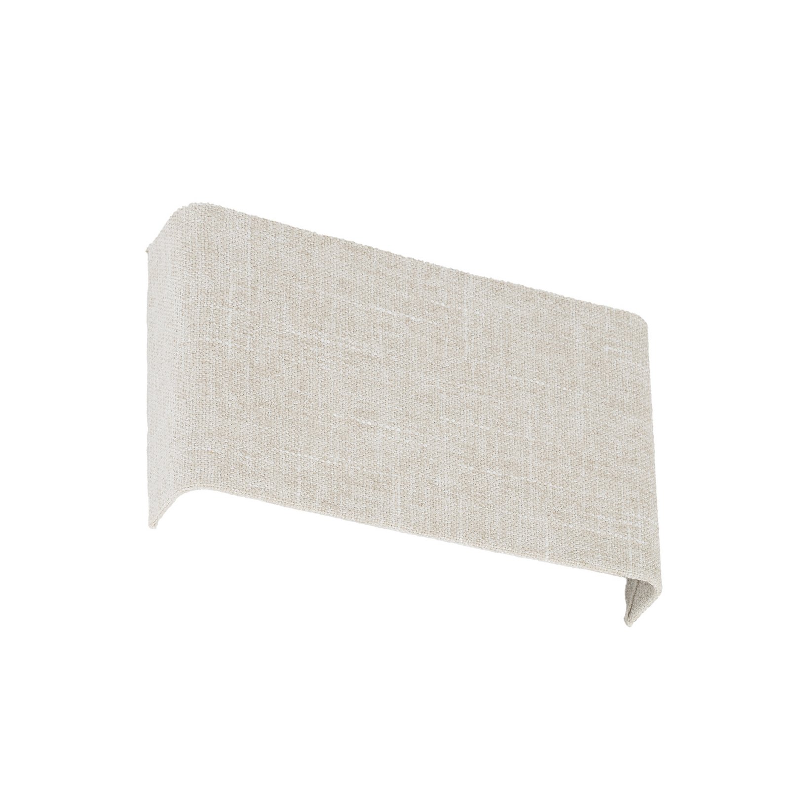 Aplică Santana B, crem, textilă, lățime 25 cm, G9