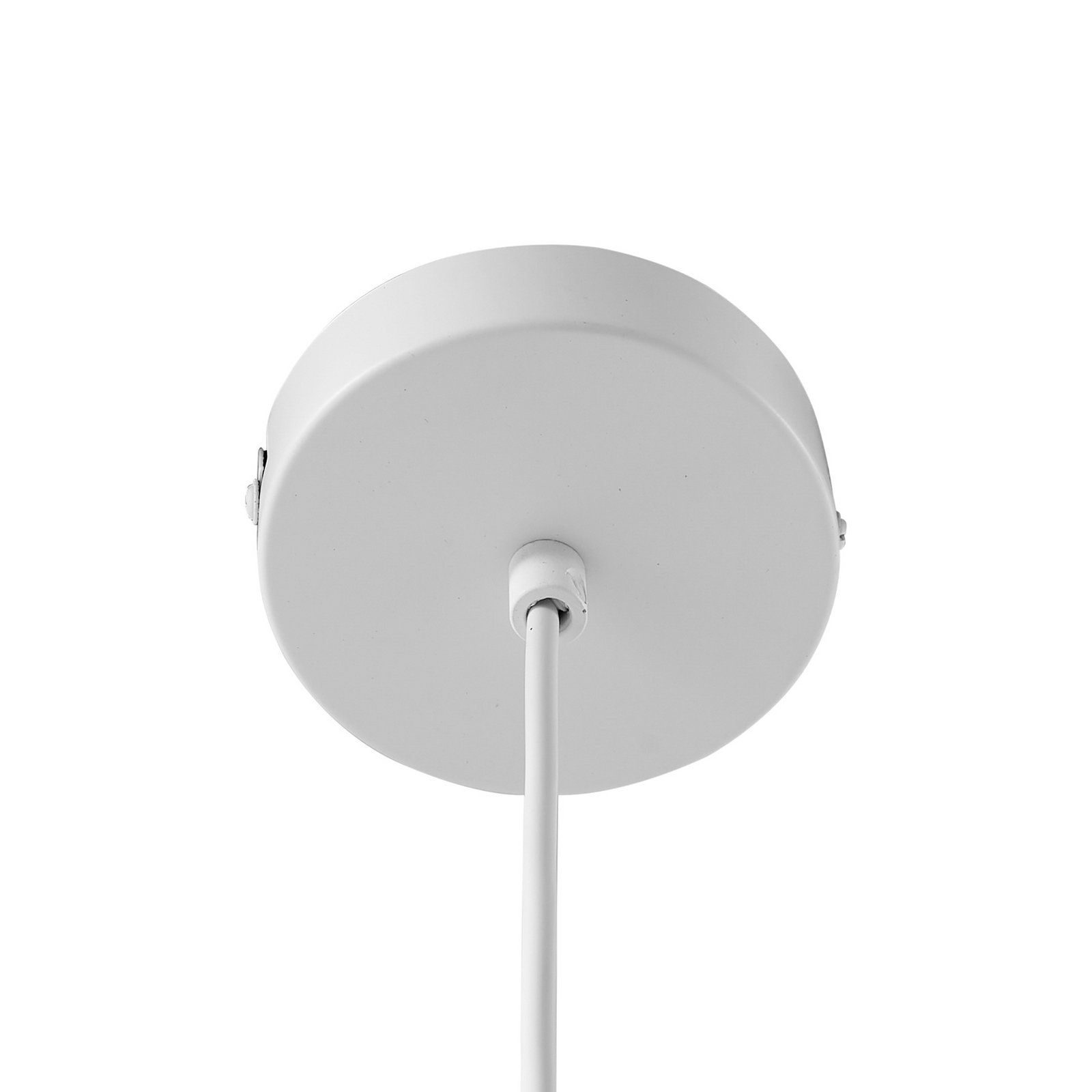 Lindby Helin pendant light, white, Ø 30 cm, fabric Lindby Helin pendant light, white, Ø 30 cm, fabric