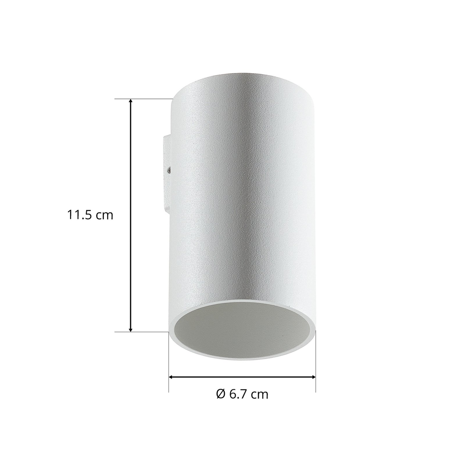 WEVER & DUCRÉ Ray mini 1.0 aplique de pared blanco