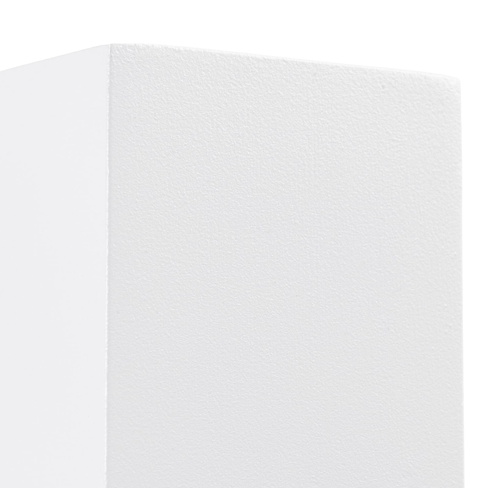 Lucande outdoor wall light Xava, up/down, white, 2-bulb, GU10