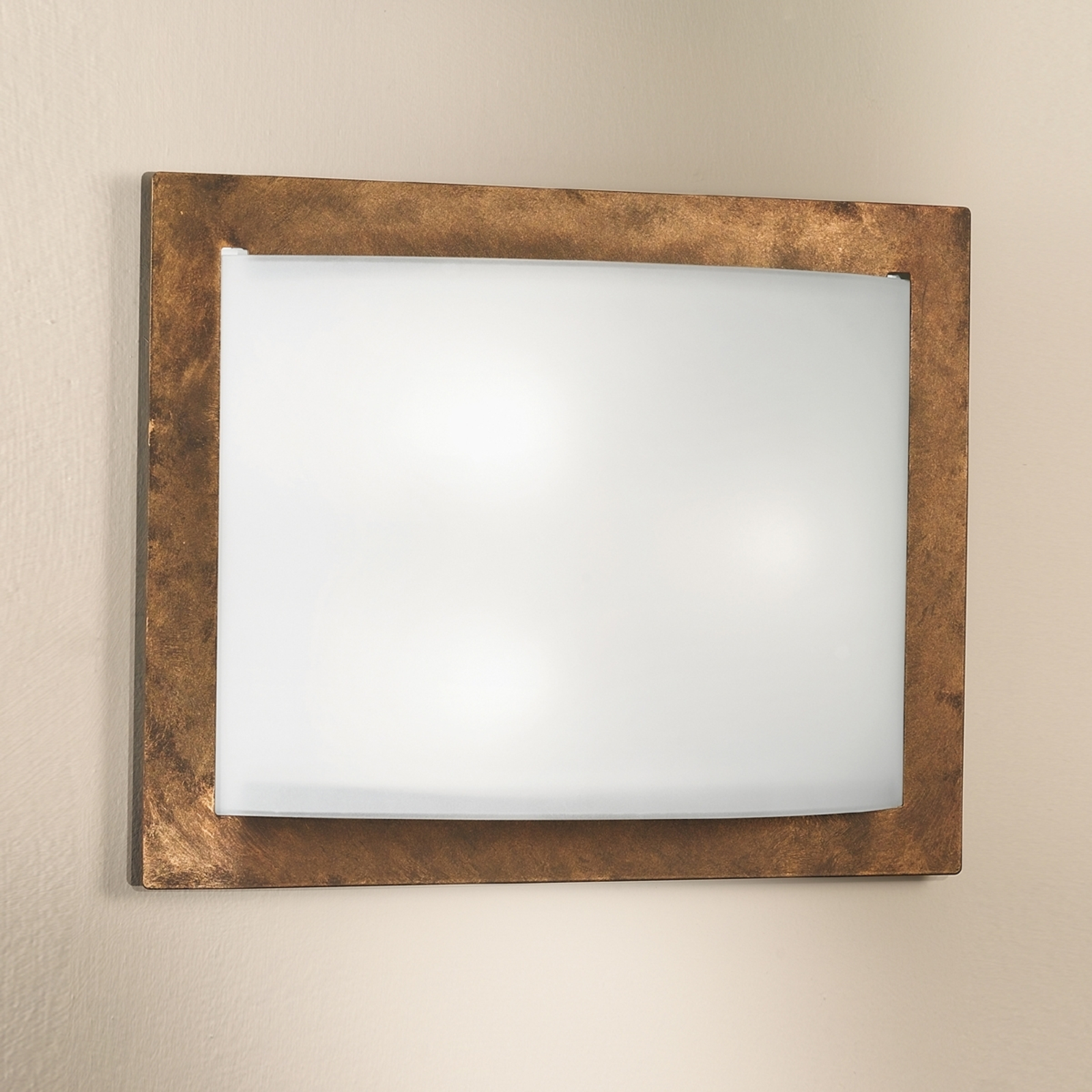 Metwally wall light, rust, 37 x 49 cm Lights.co.uk