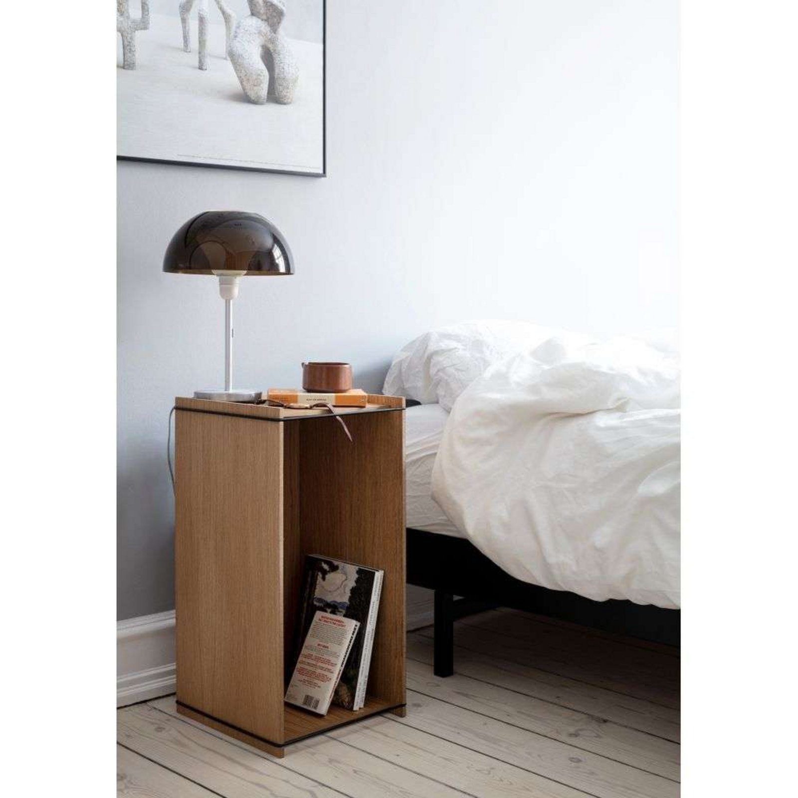 Storage Box Oak Black - Moebe