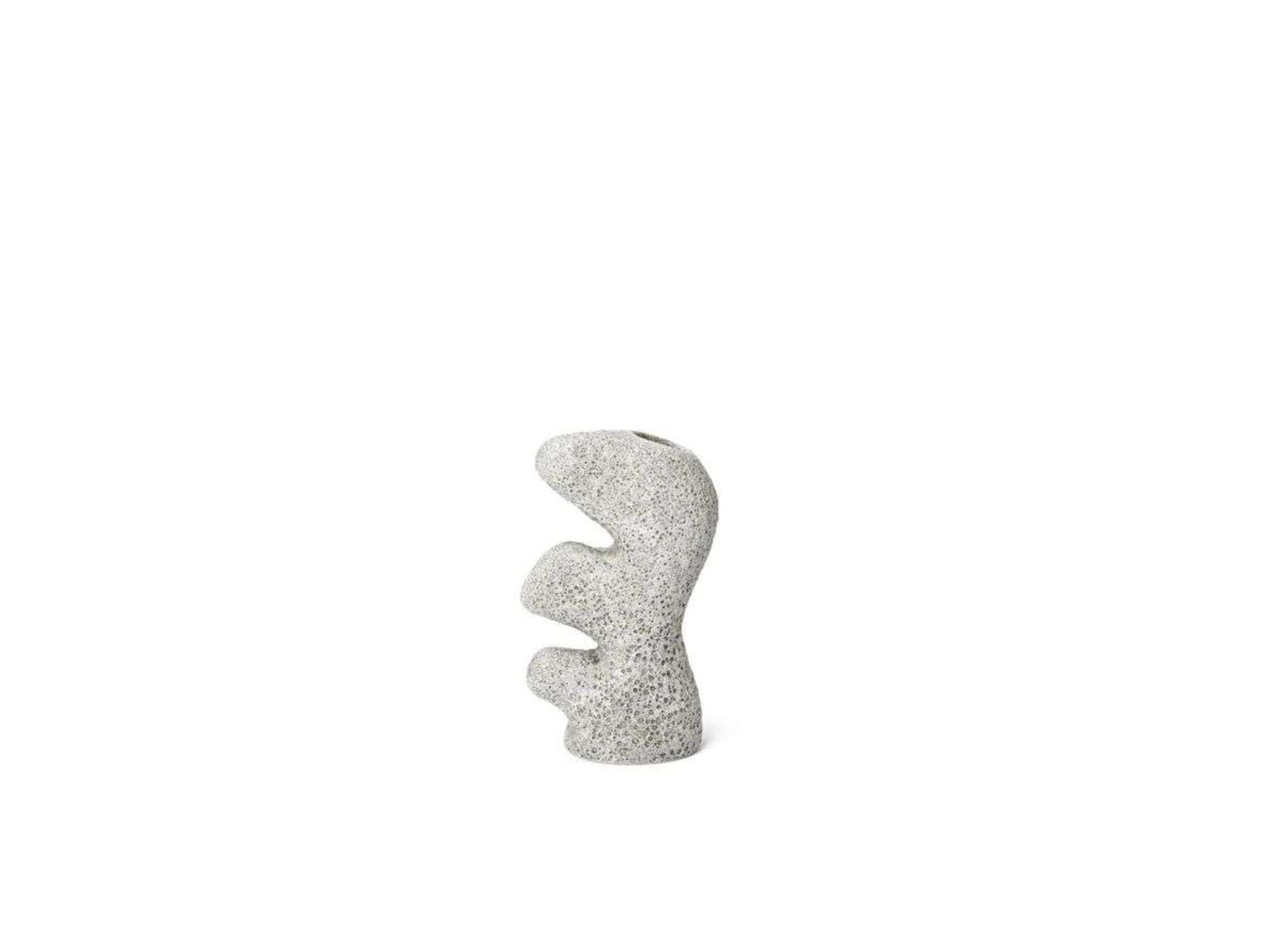 Yara Vase Small Grey Pumice - Ferm Living