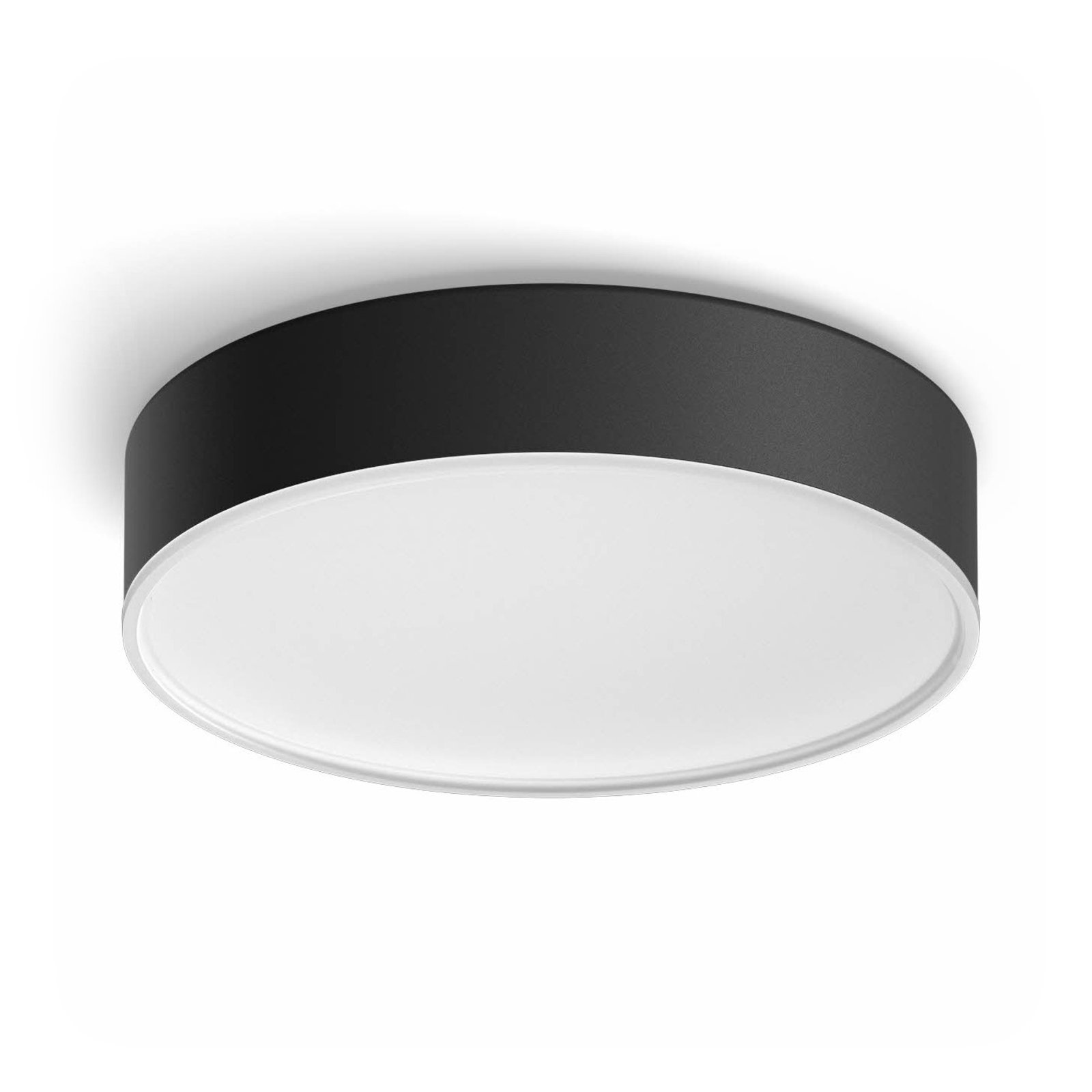 Stropné svietidlo Philips Hue Enrave LED 26,1 cm čierne