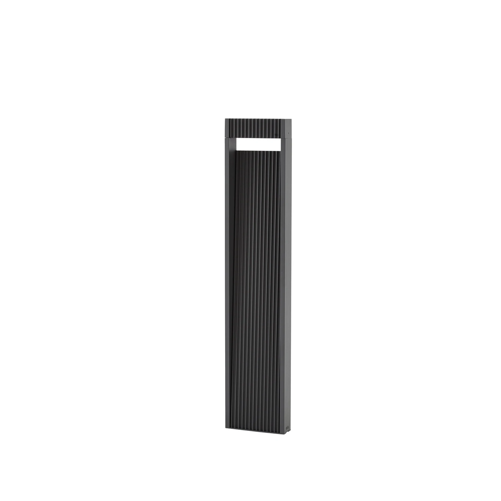 Lucande LED φως διαδρόμου Tavion, 80 cm, ανθρακί, IP65
