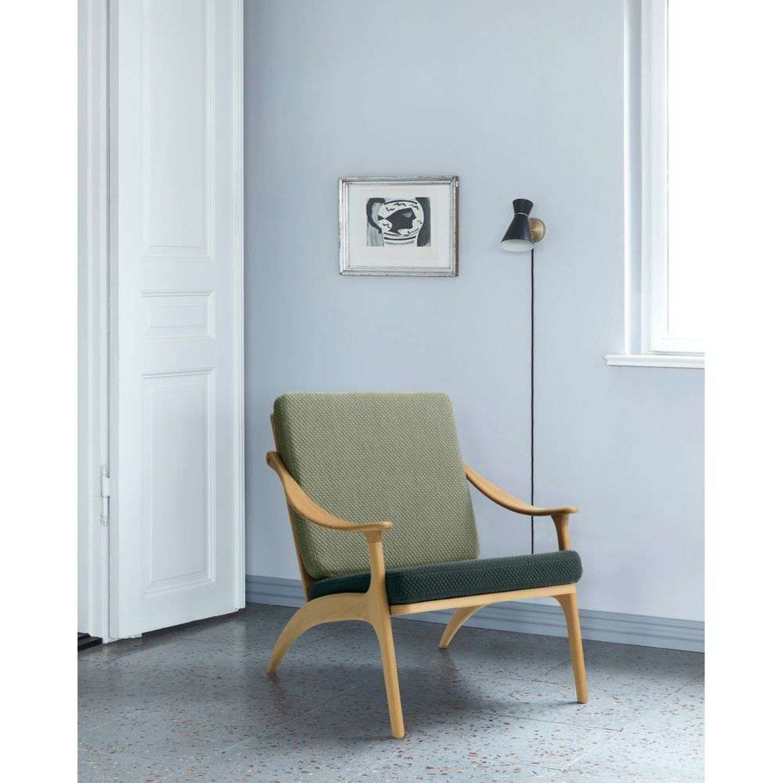 Bloom Aplique de Pared Black Noir - Warm Nordic