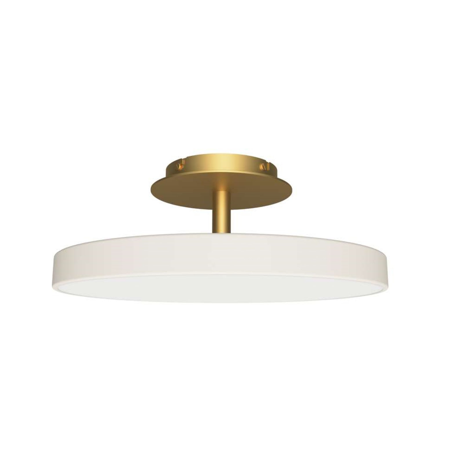 Asteria Up Ceiling Lamp Medium Pearl White - UMAGE