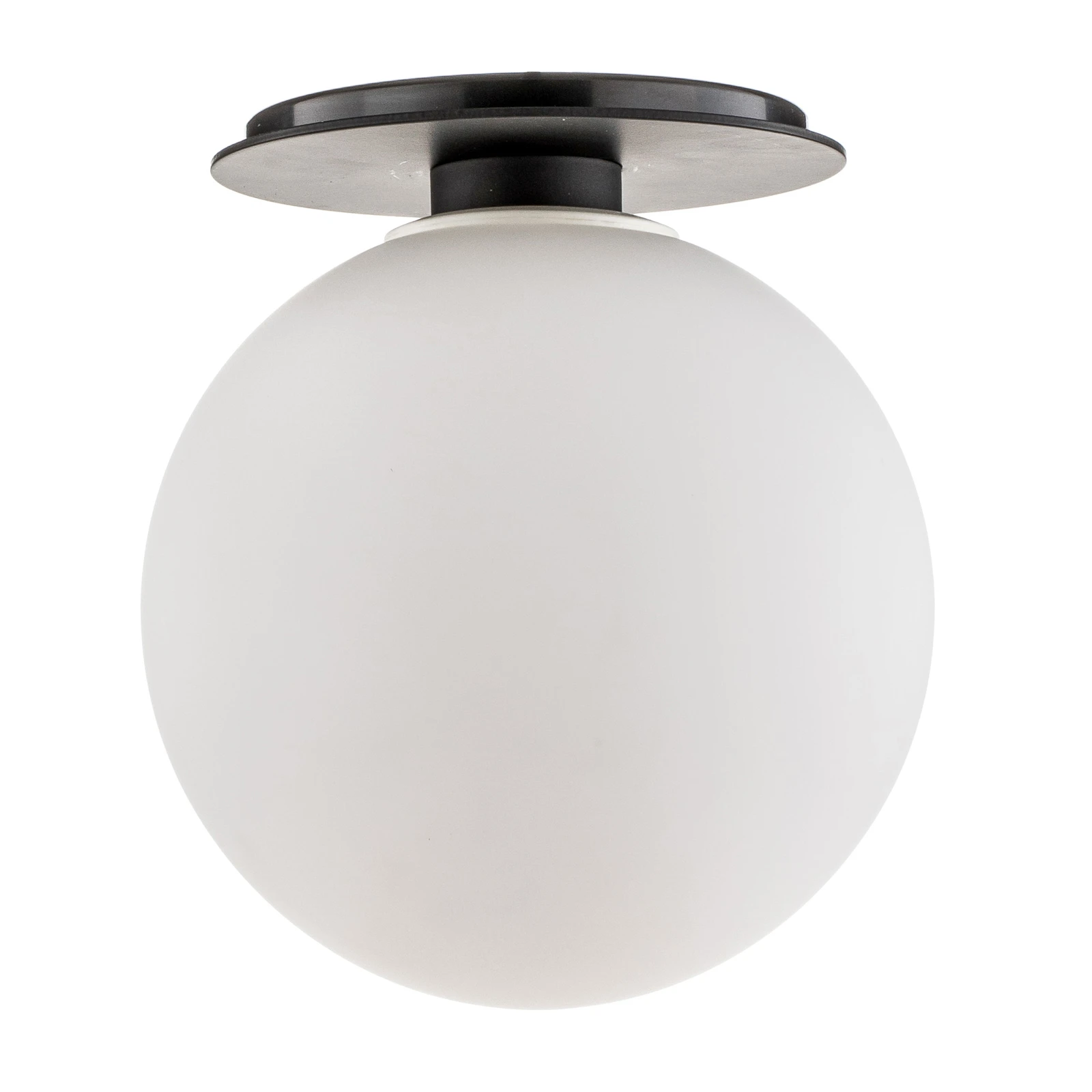 Audo TR Bulb LED stropní svítidlo, černé/opálové, 22 cm, stmívatelné